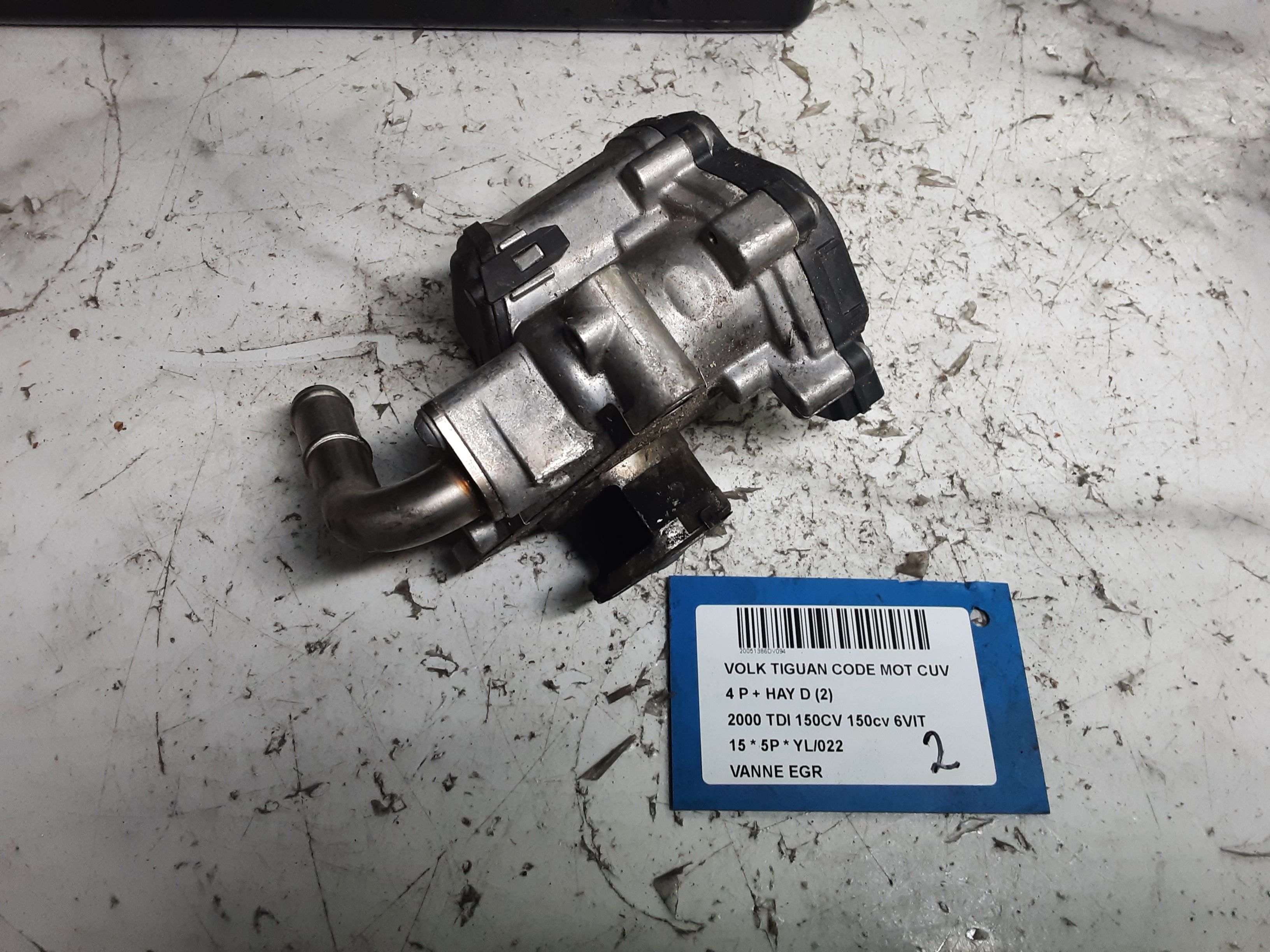 EGR KLEP Vw TIGUAN (2) 07/11 - 16