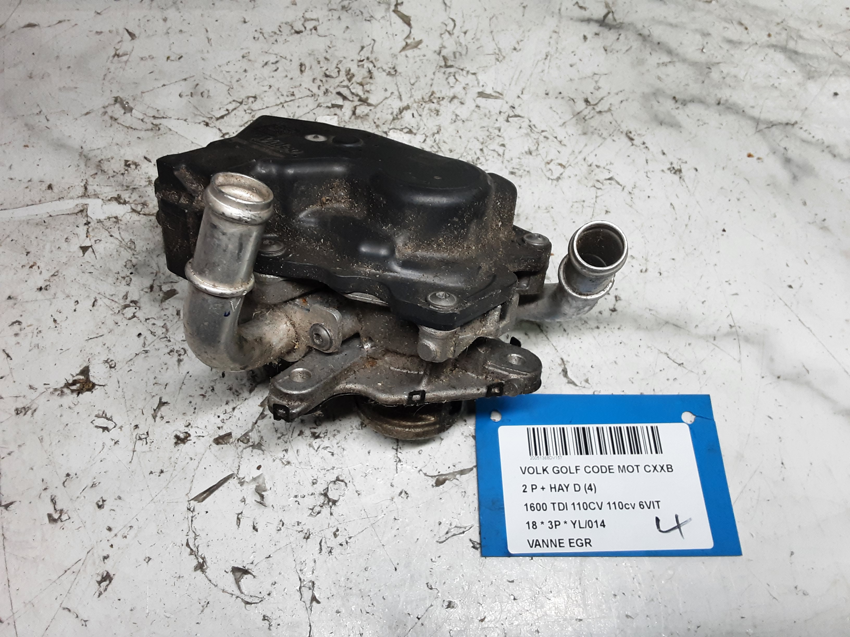 EGR KLEP Vw GOLF VII 1/17 - 2/20 FaceLift