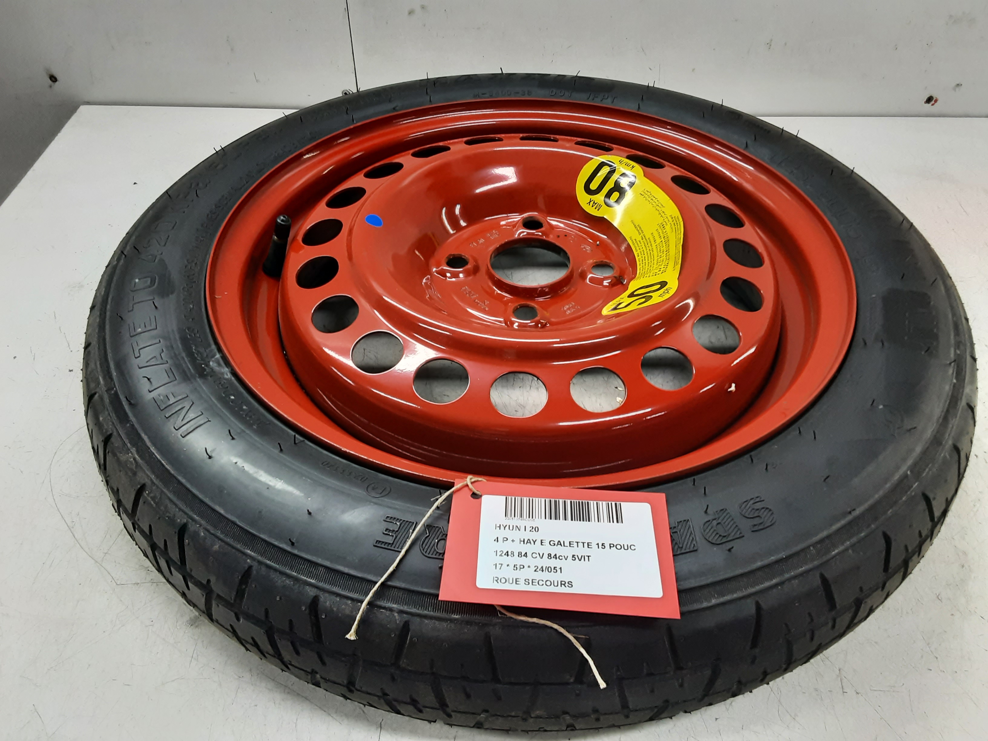RESERVEWIEL Hyundai I20 (3) 01/15 - 8/18