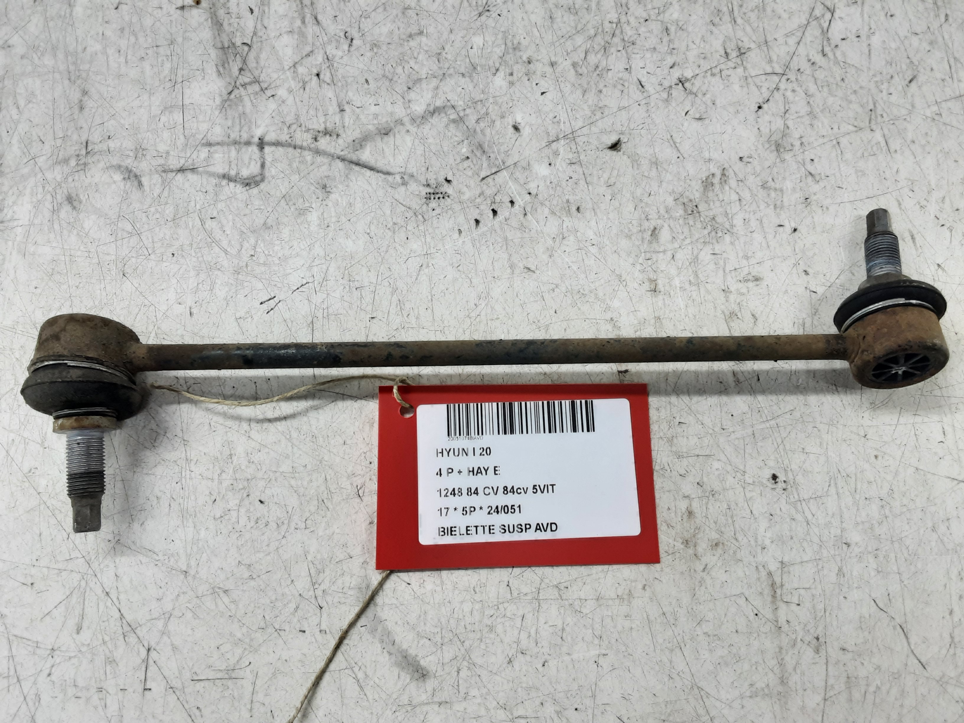 REACTIESTANG VOOR RECHTS Hyundai I20 (3) 01/15 - 8/18