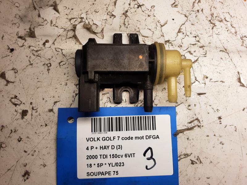 SOUPAPE 75 Vw GOLF VII 1/17 - 2/20 FaceLift