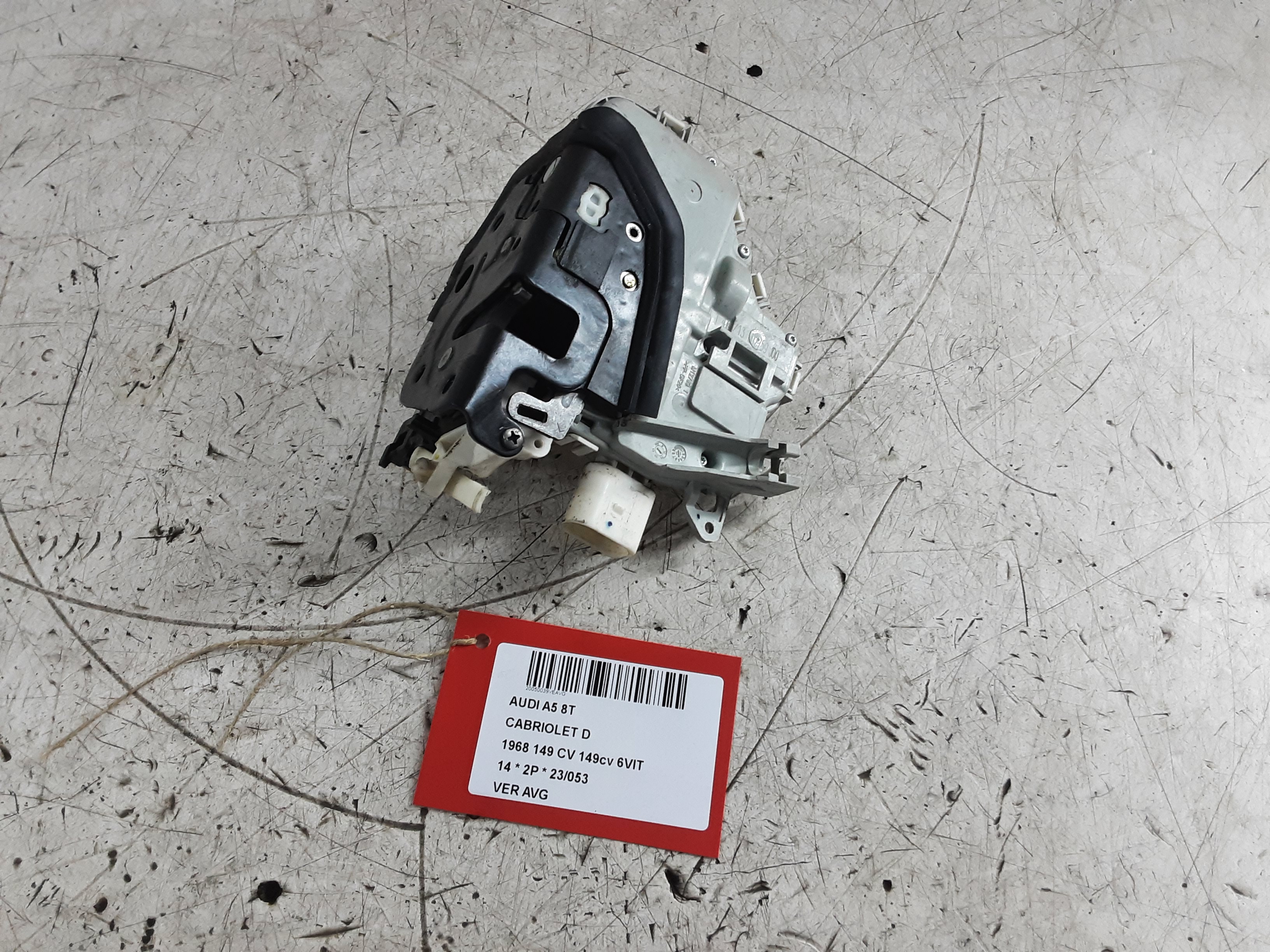 VERGRENDELING VOOR LINKS Audi A5 CABRIO 8/11 - 12/16