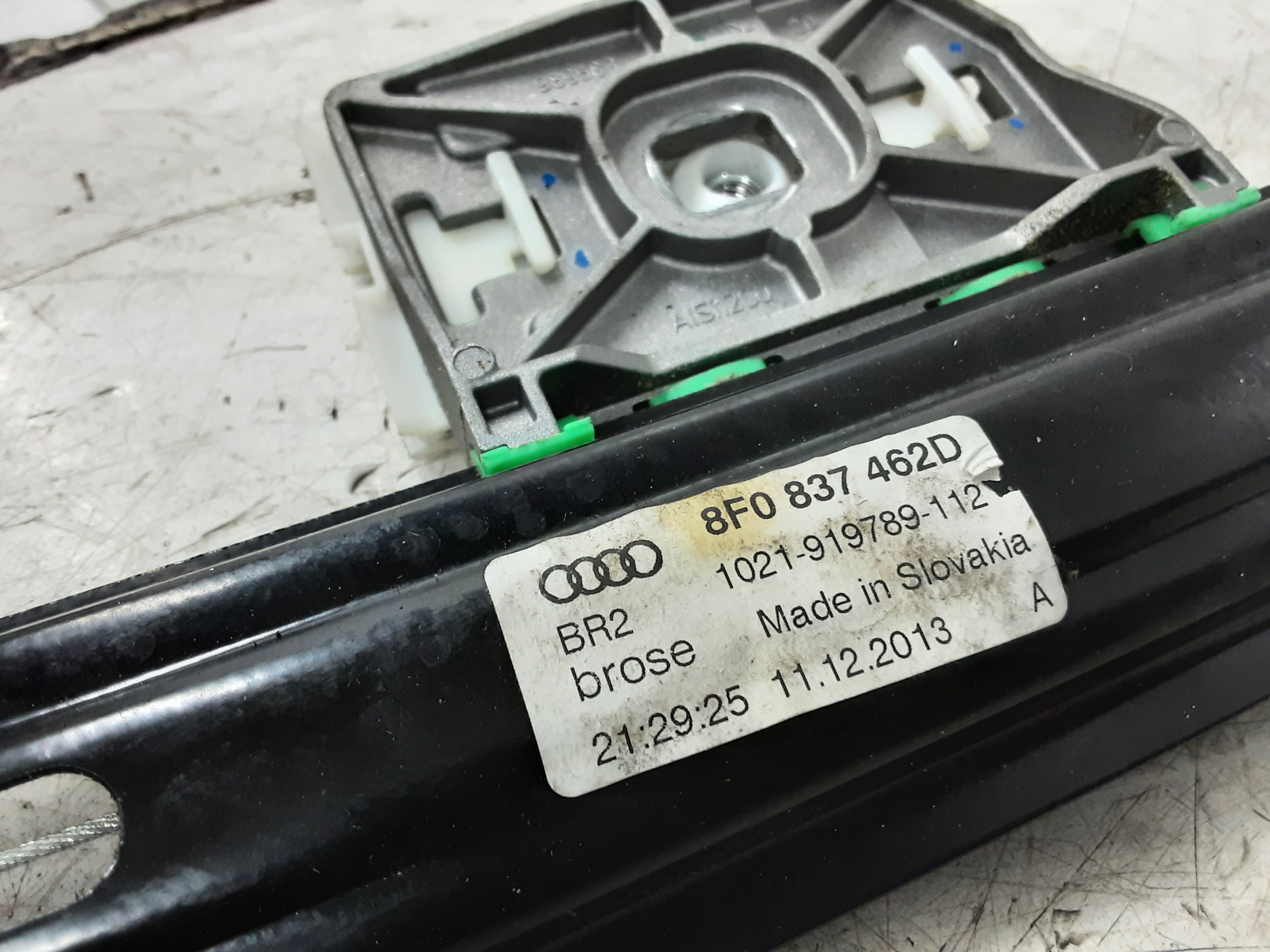 RUITMECHANISME VOOR RECHTS Audi A5 CABRIO 8/11 - 12/16