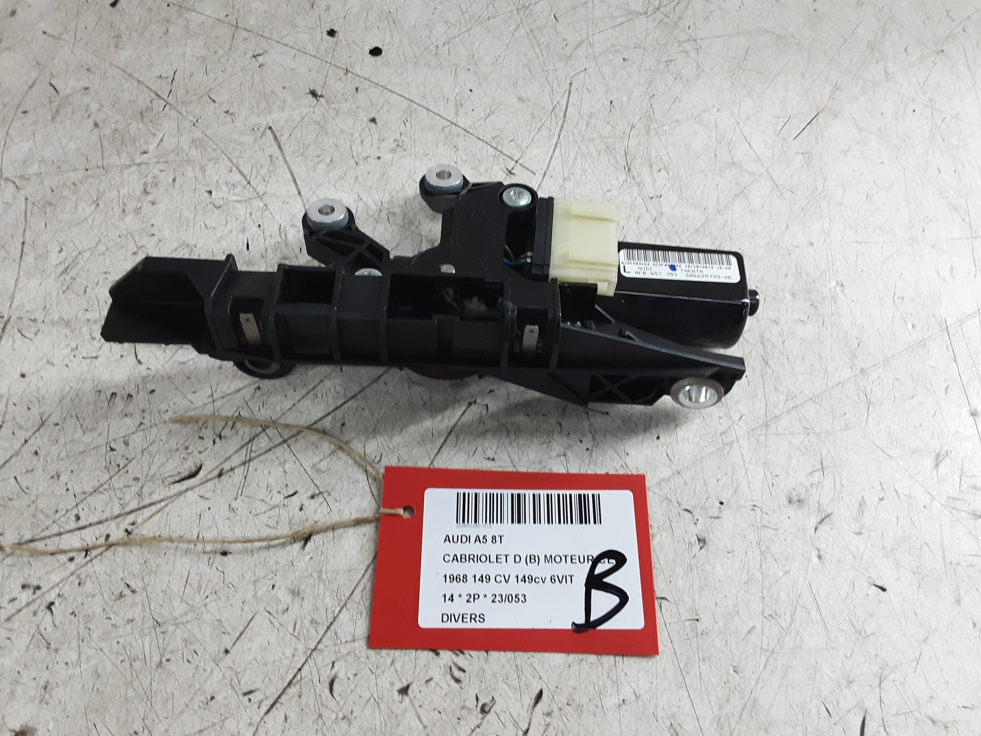 DIVERS Audi A5 CABRIO 8/11 - 12/16