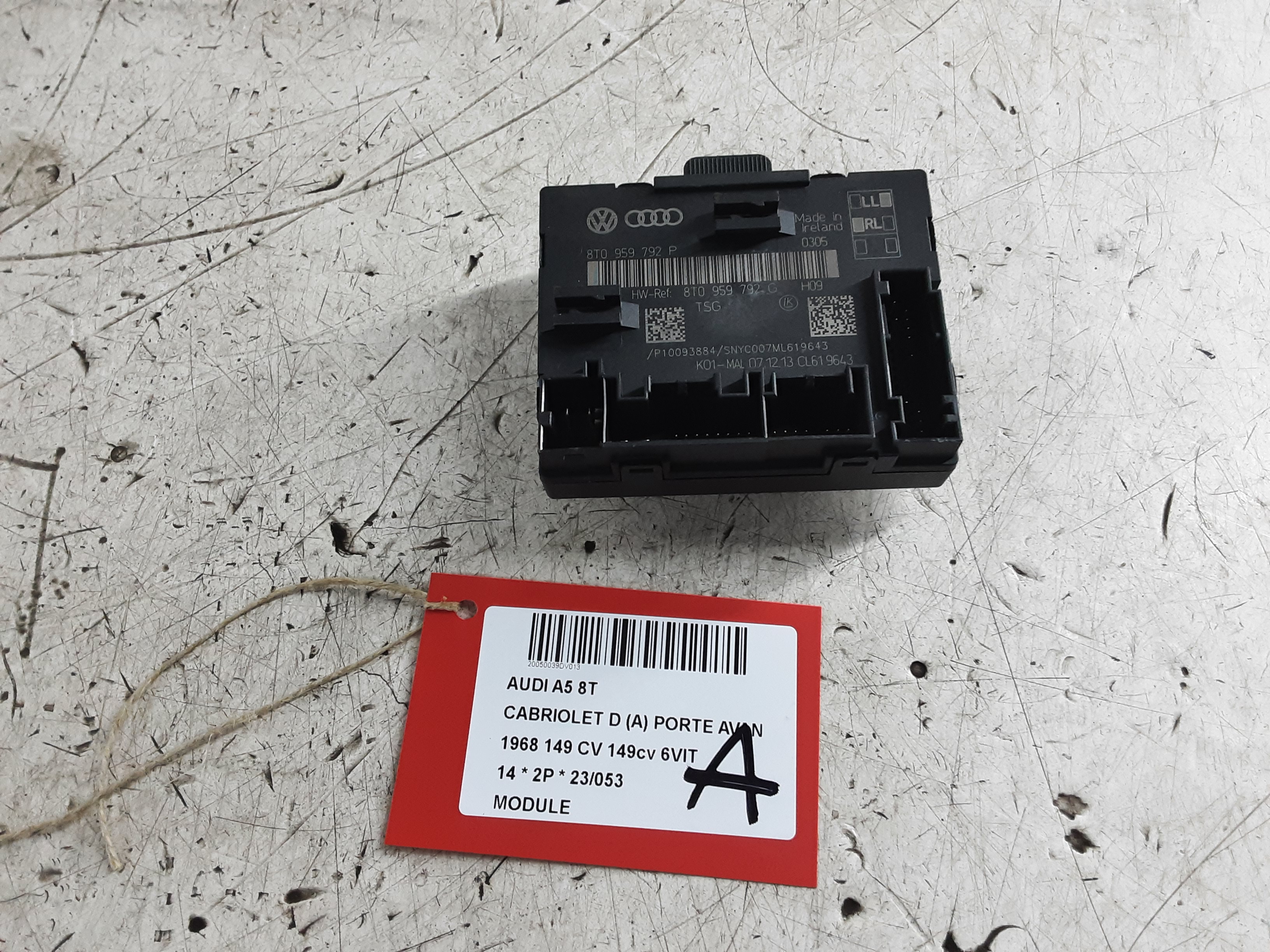 MODULE Audi A5 CABRIO 8/11 - 12/16