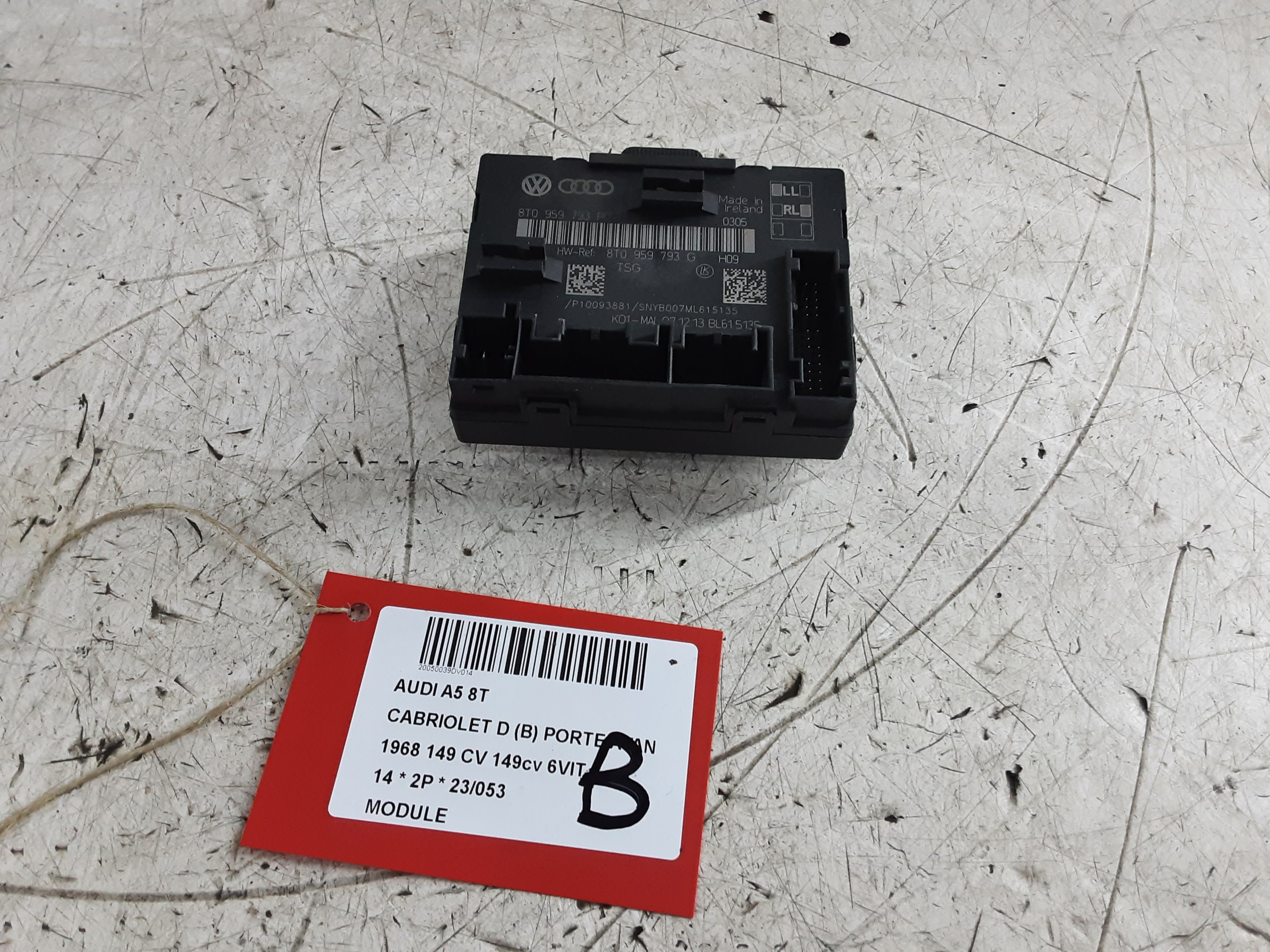 MODULE Audi A5 CABRIO 8/11 - 12/16