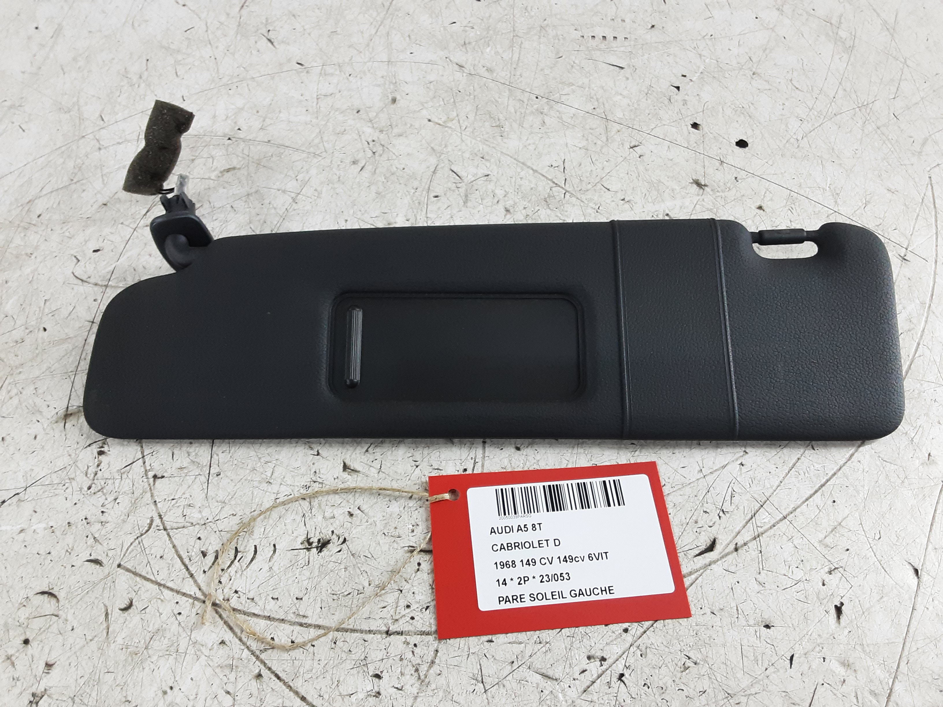 SONNENBLENDE LINKS Audi A5 CABRIO 8/11 - 12/16