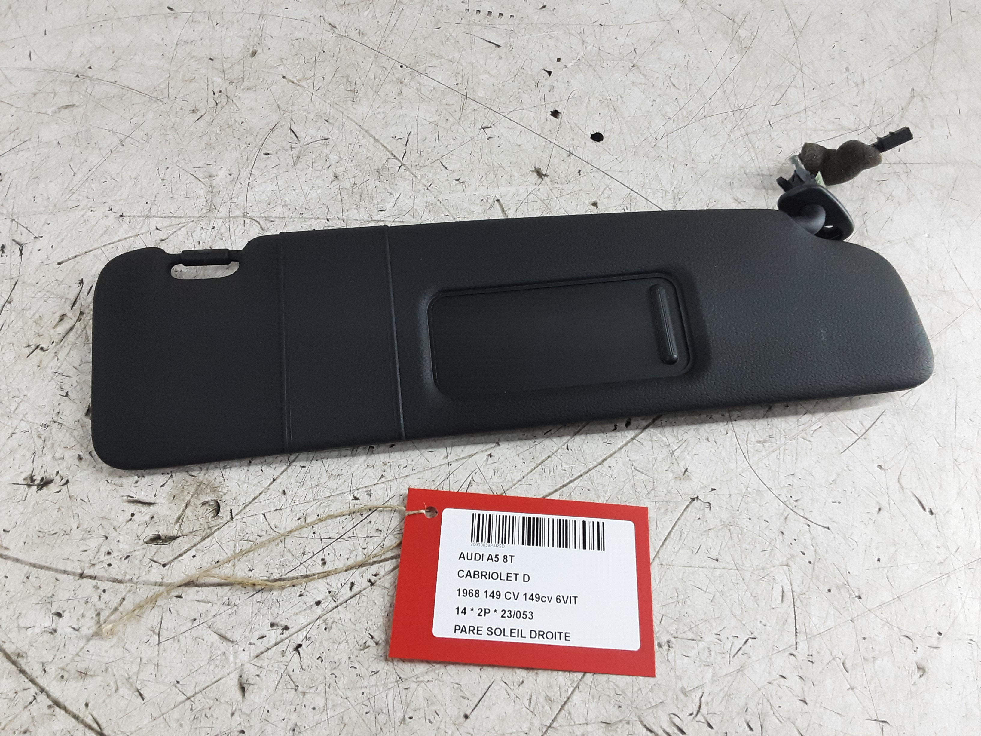 PARE-SOLEIL DROIT Audi A5 CABRIO 8/11 - 12/16