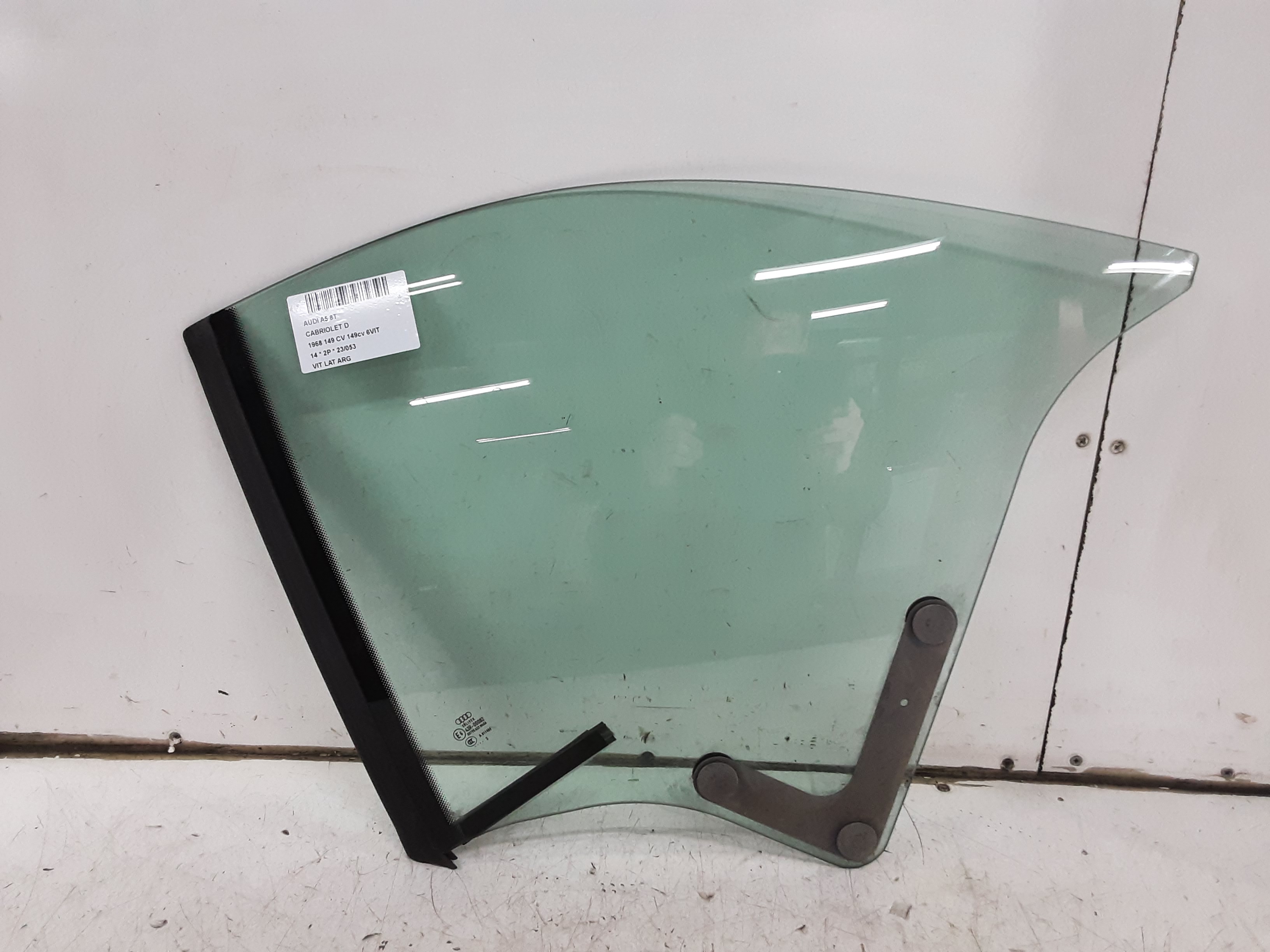 VITRE LATERALE ARRIERE GAUCHE Audi A5 CABRIO 8/11 - 12/16