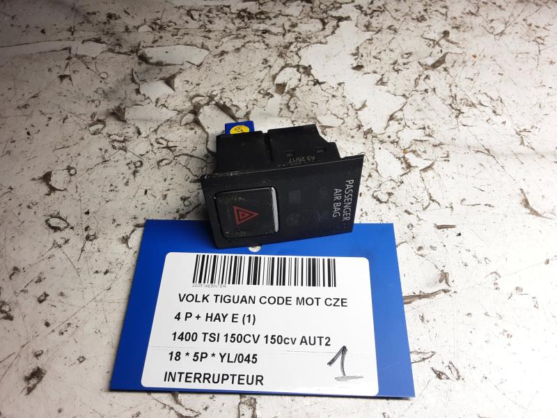 SCHAKELAAR Vw TIGUAN (3) 02/16- 10/20