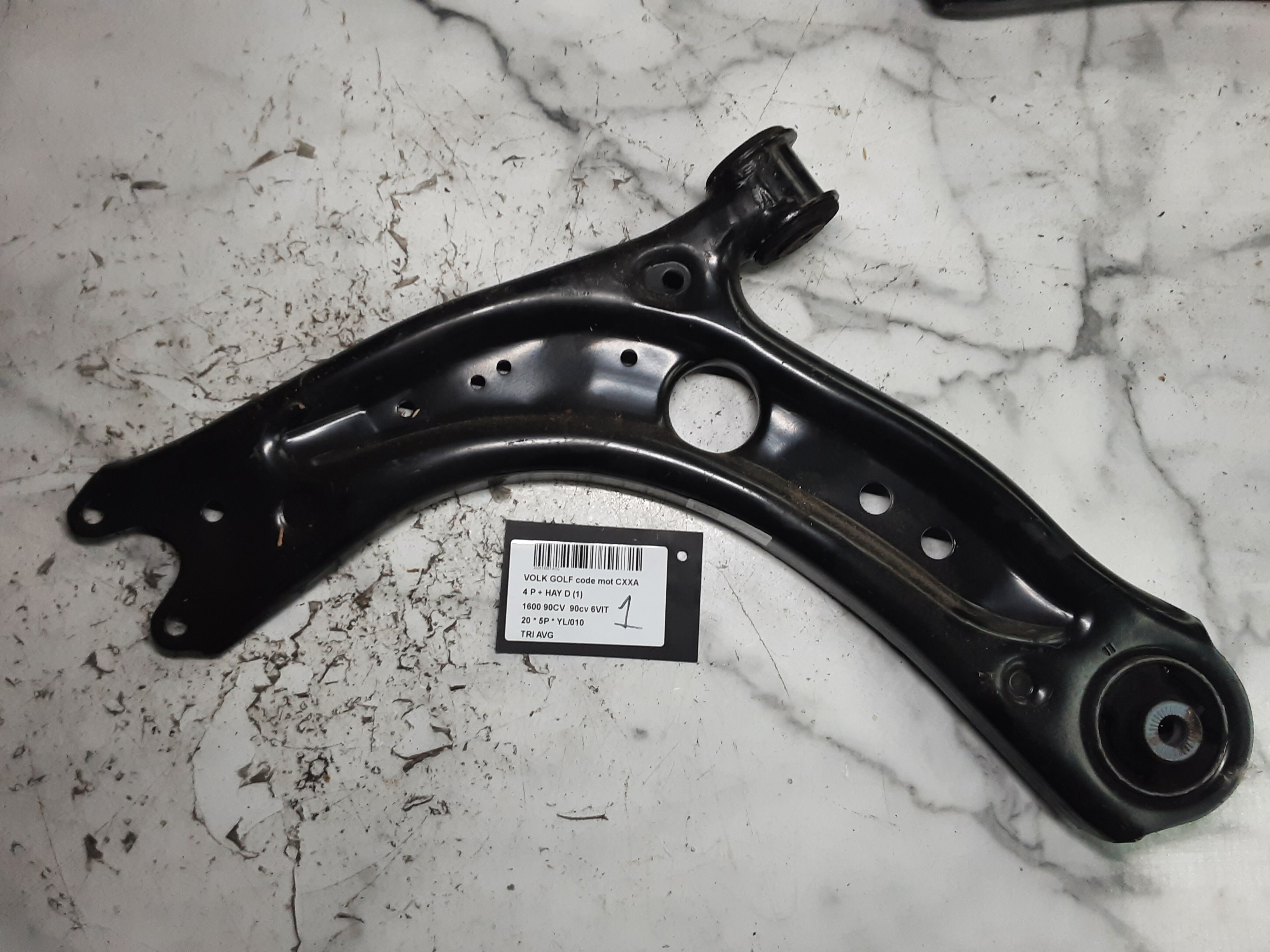 TRIANGLE AVANT GAUCHE Vw GOLF VII 1/17 - 2/20 FaceLift