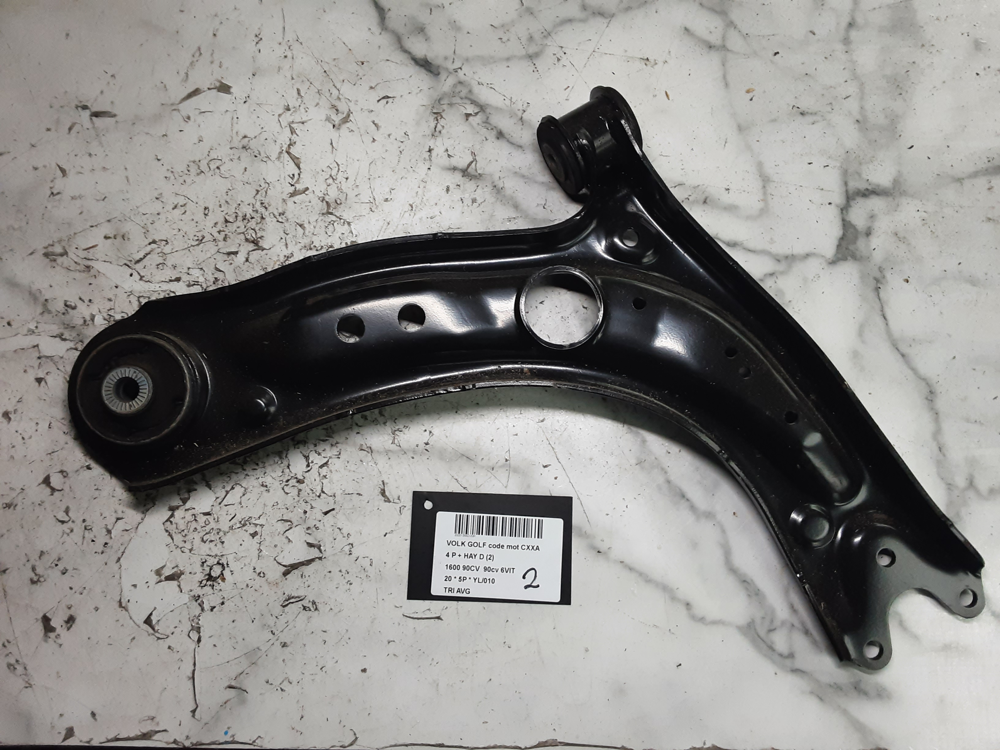 TRIANGLE AVANT GAUCHE Vw GOLF VII 1/17 - 2/20 FaceLift