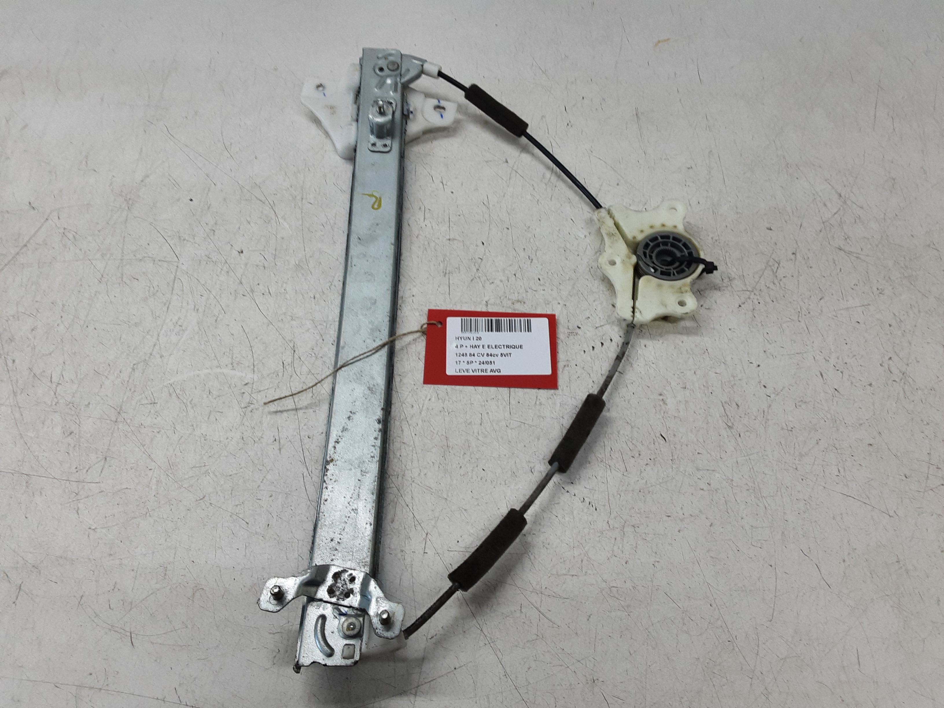 LEVE-VITRE DE PORTE AVANT GAUCHE Hyundai I20 (3) 01/15 - 8/18