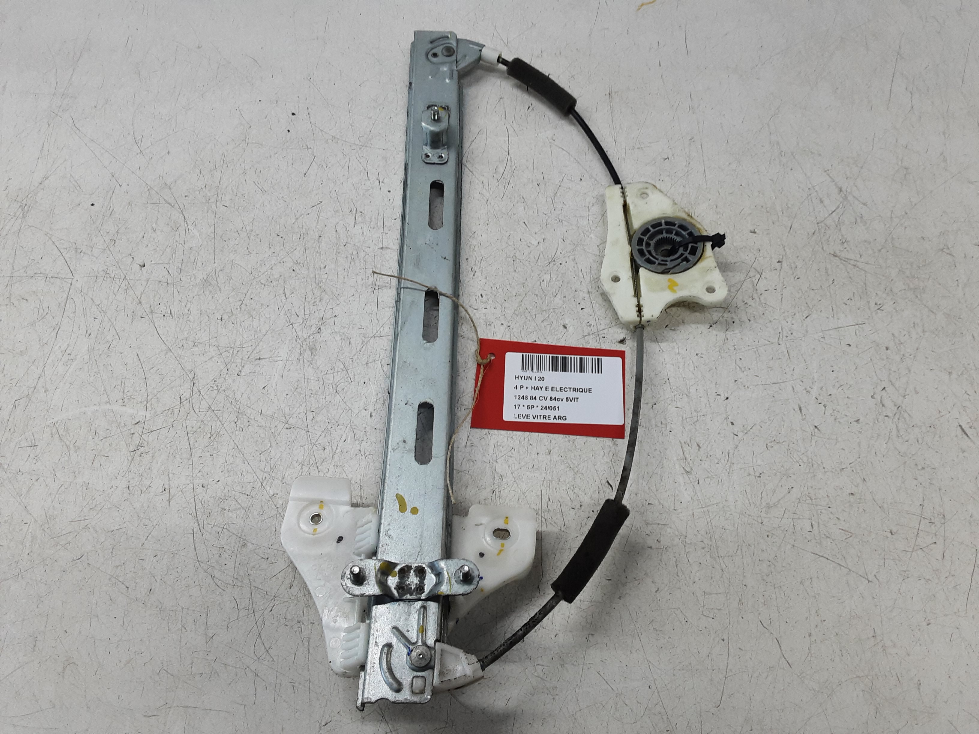 LEVE-VITRE DE PORTE ARRIERE GAUCHE Hyundai I20 (3) 01/15 - 8/18