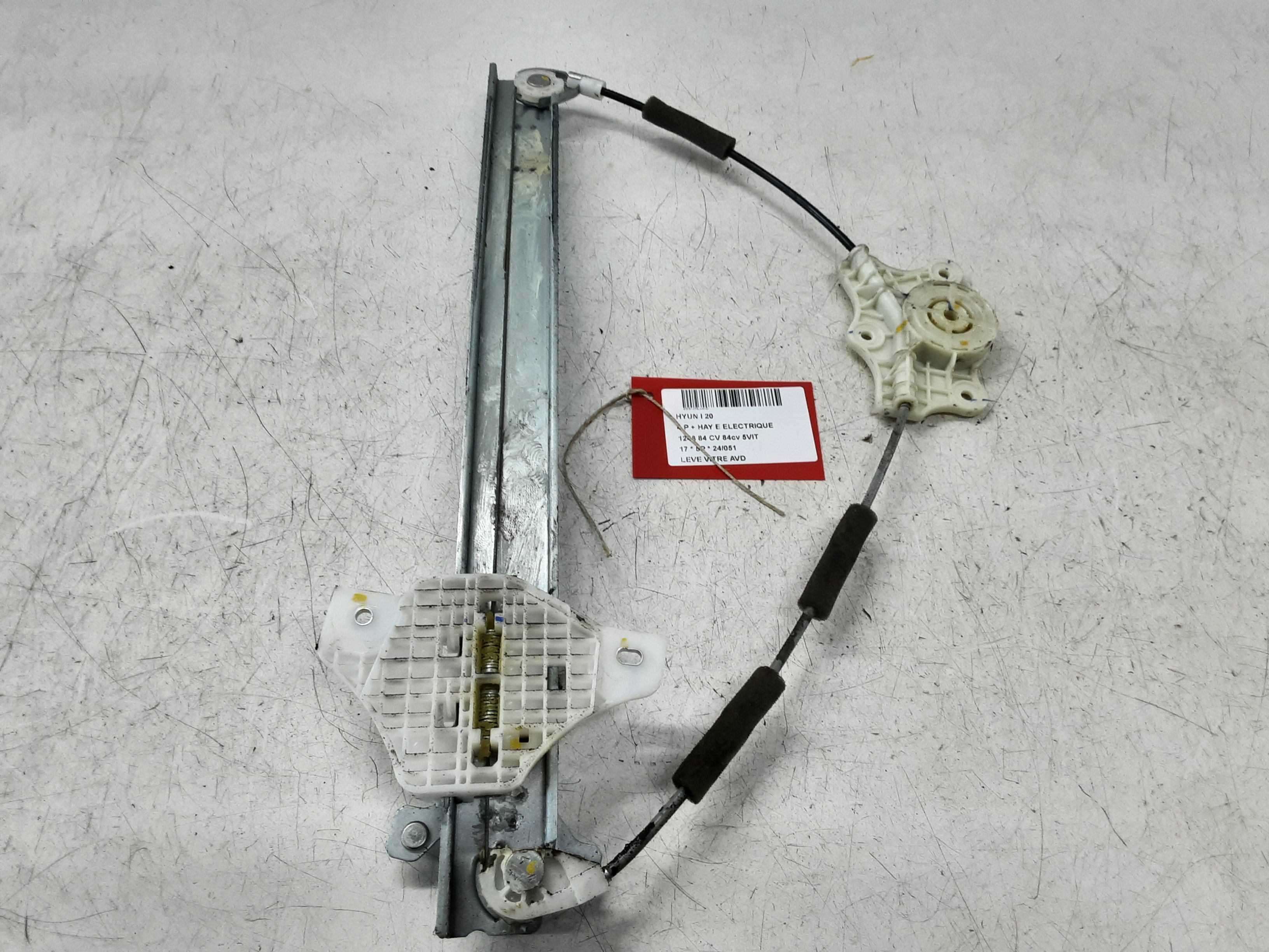 RUITMECHANISME VOOR RECHTS Hyundai I20 (3) 01/15 - 8/18