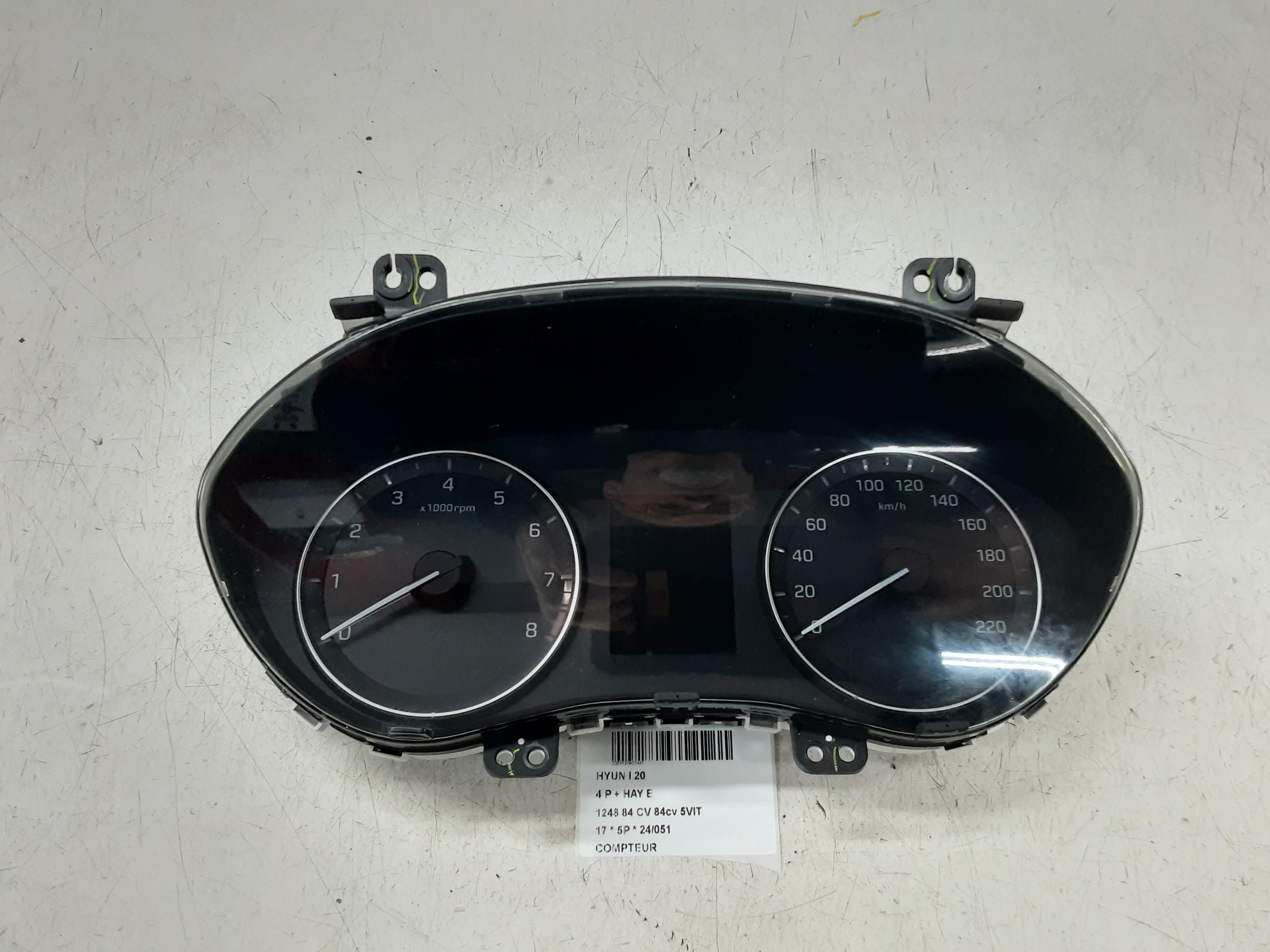 COMPTEUR Hyundai I20 (3) 01/15 - 8/18