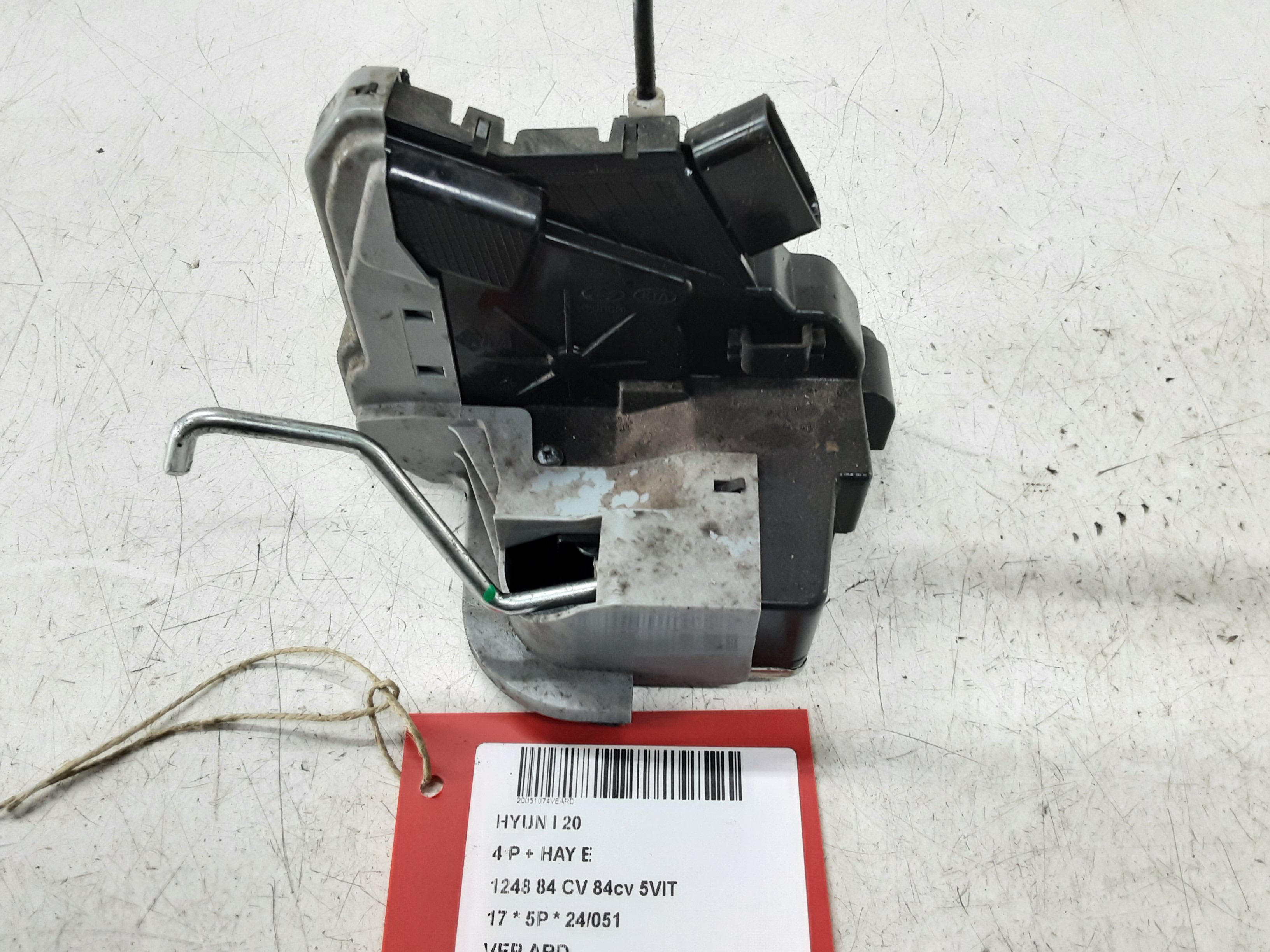 VERROUILLAGE DE PORTE ARRIERE DROITE Hyundai I20 (3) 01/15 - 8/18