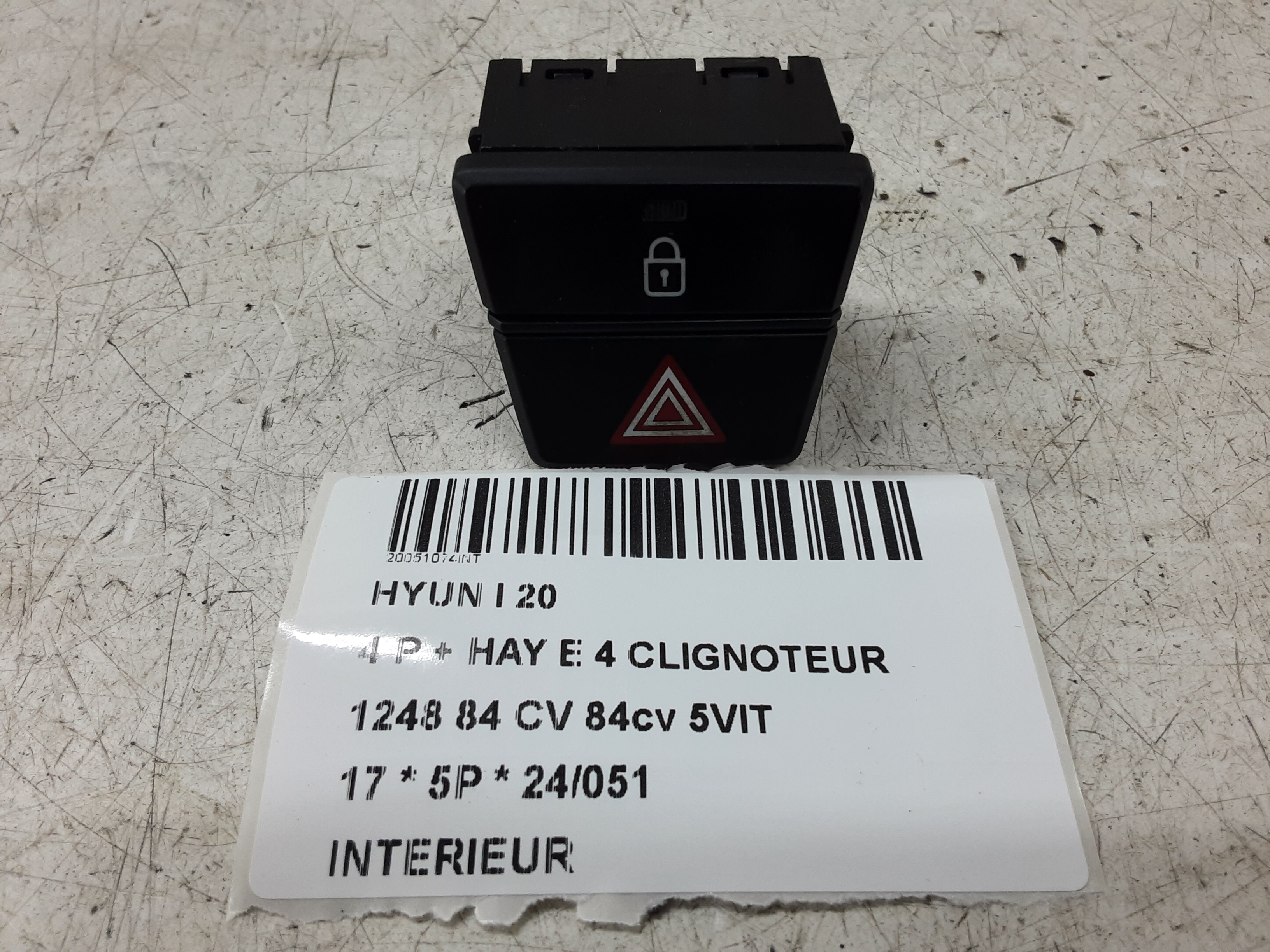 INTERIEUR Hyundai I20 (3) 01/15 - 8/18