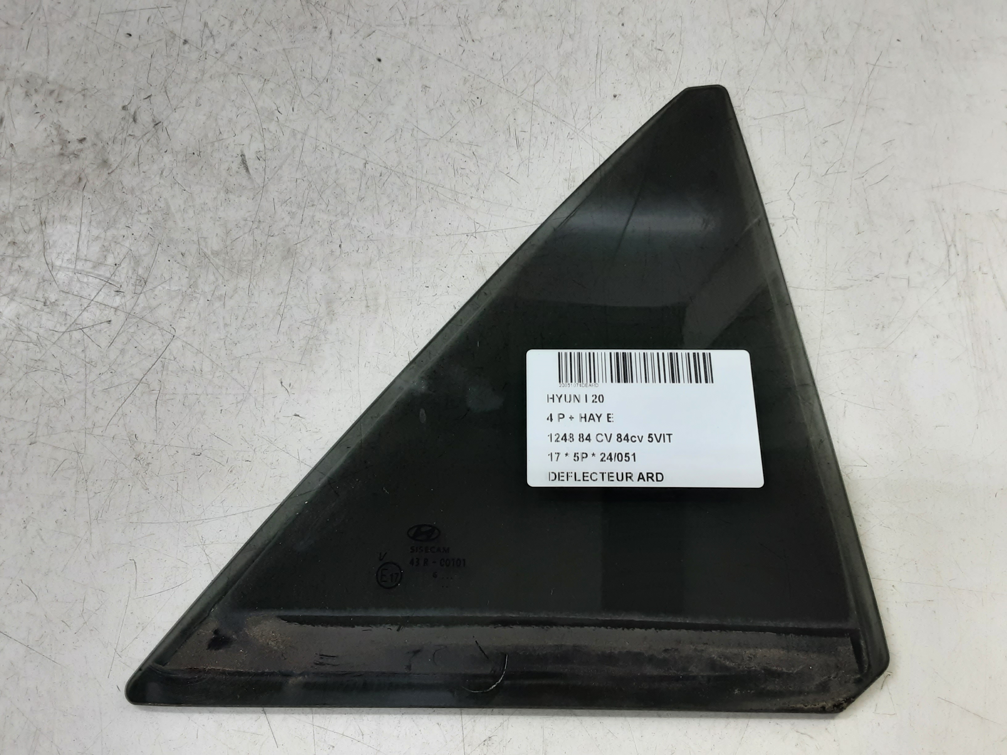ZIJRUIT ACHTER RECHTS Hyundai I20 (3) 01/15 - 8/18