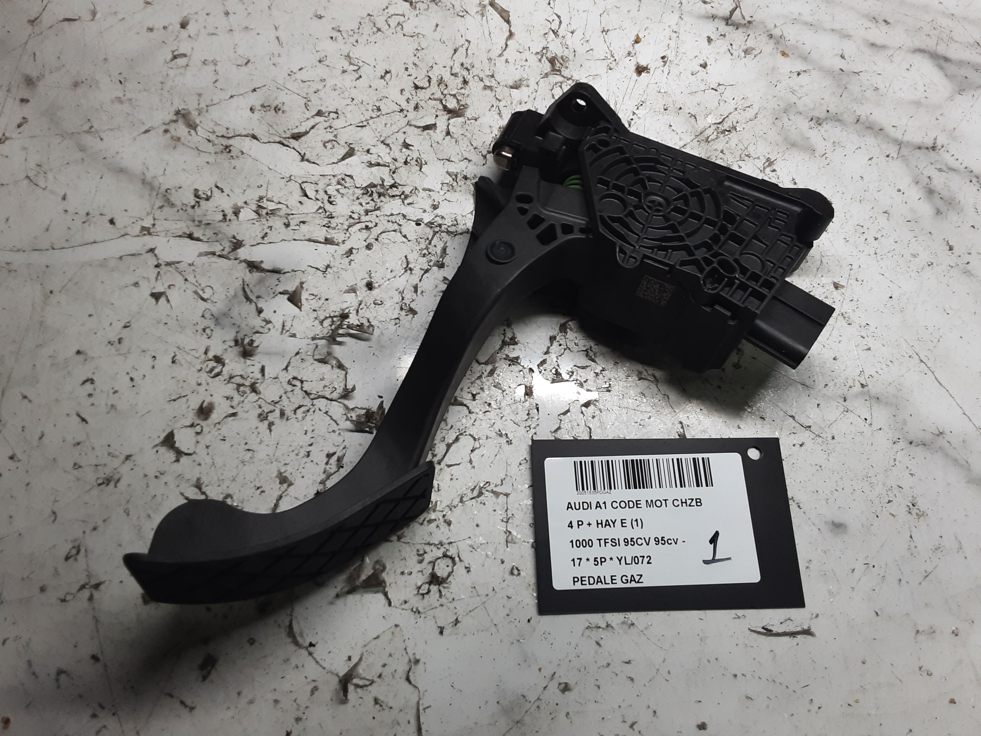 GASPEDAAL Audi A1 12/14 - 19