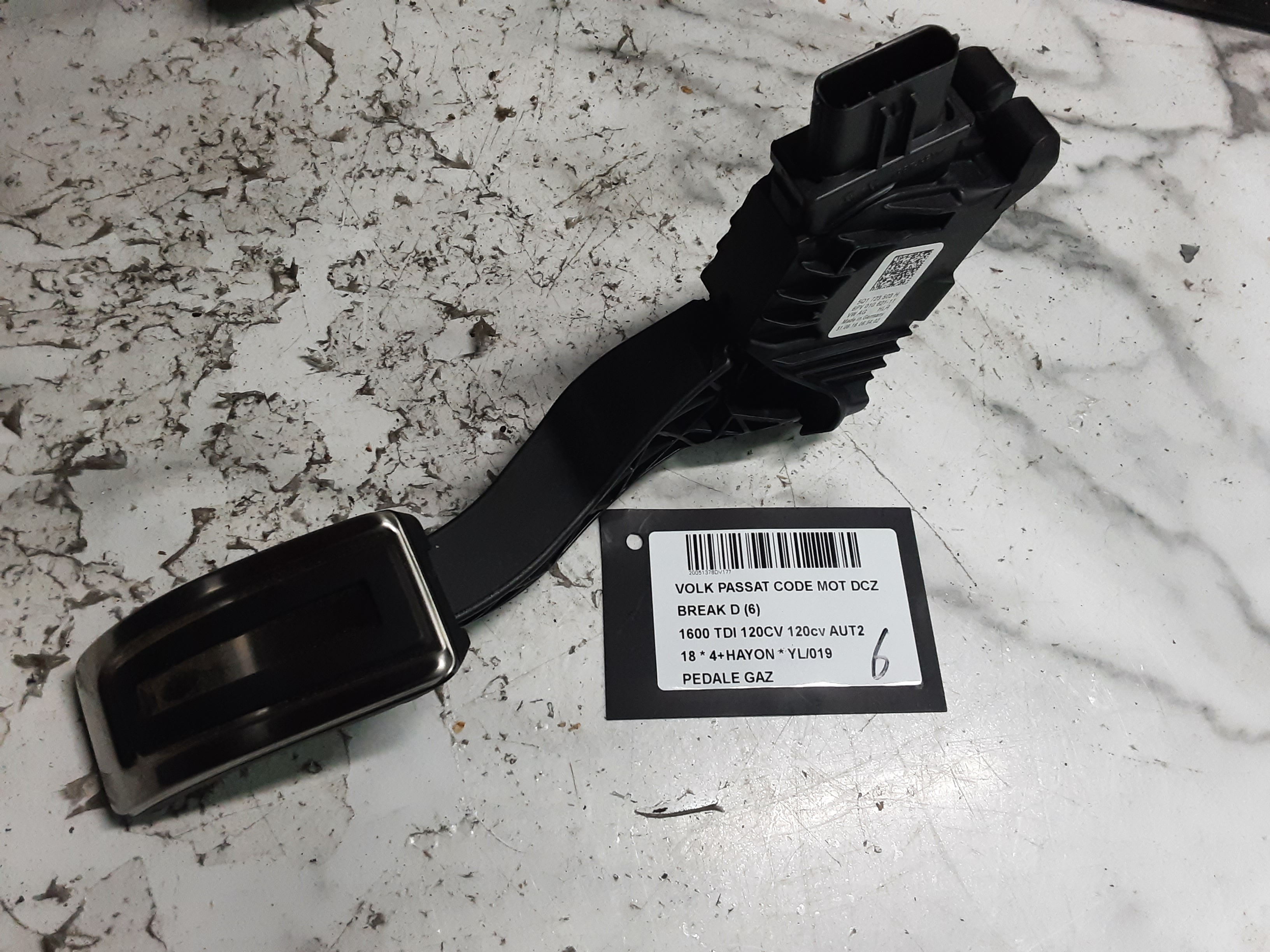 GASPEDAAL Vw PASSAT 11/14 - 19