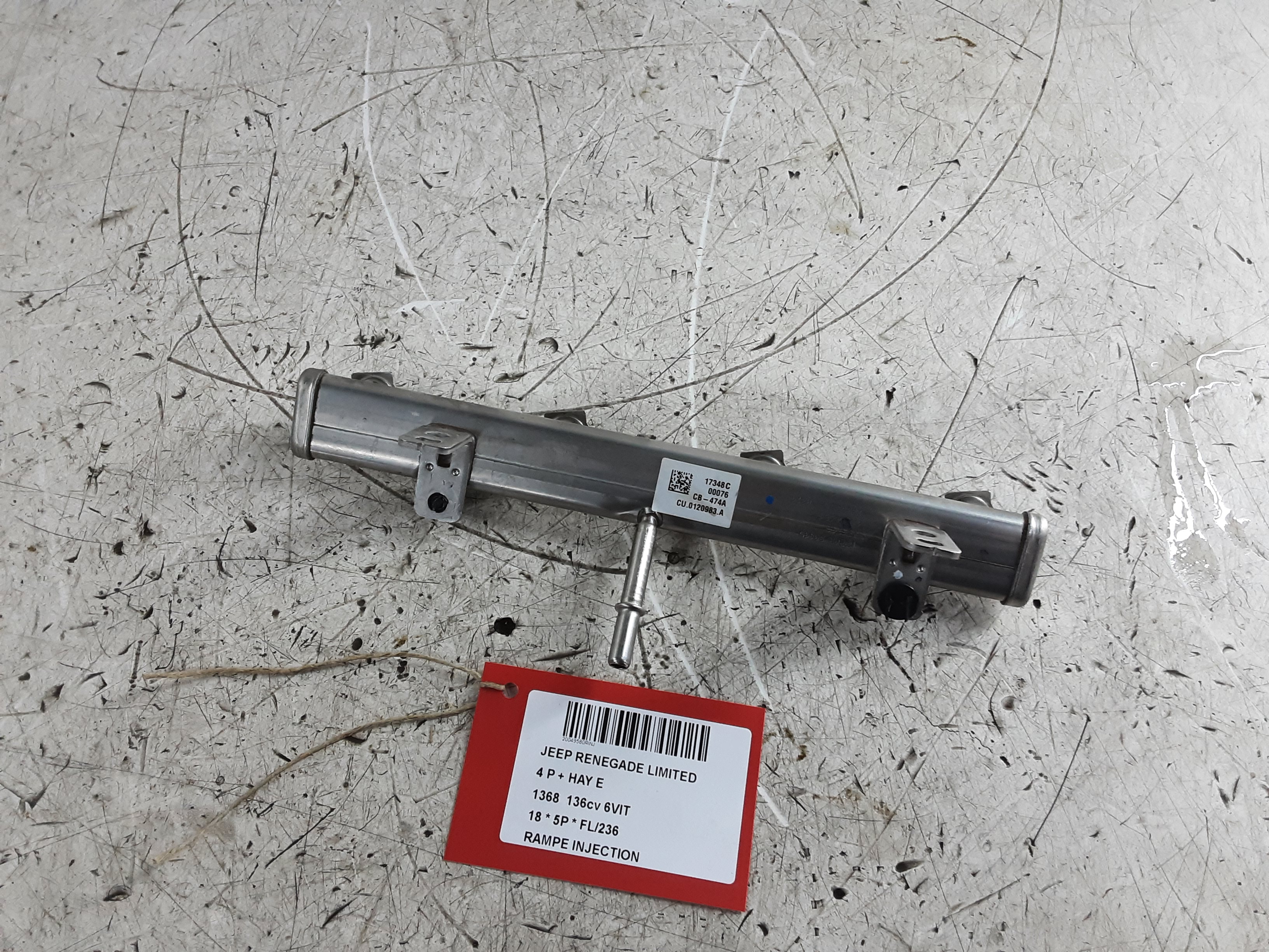 RAMPE INJECTION Jeep RENEGADE (1) 7/14 - 9/2018 RAMPE INJECTION Jeep RENEGADE (1) 7/14 - 9/2018