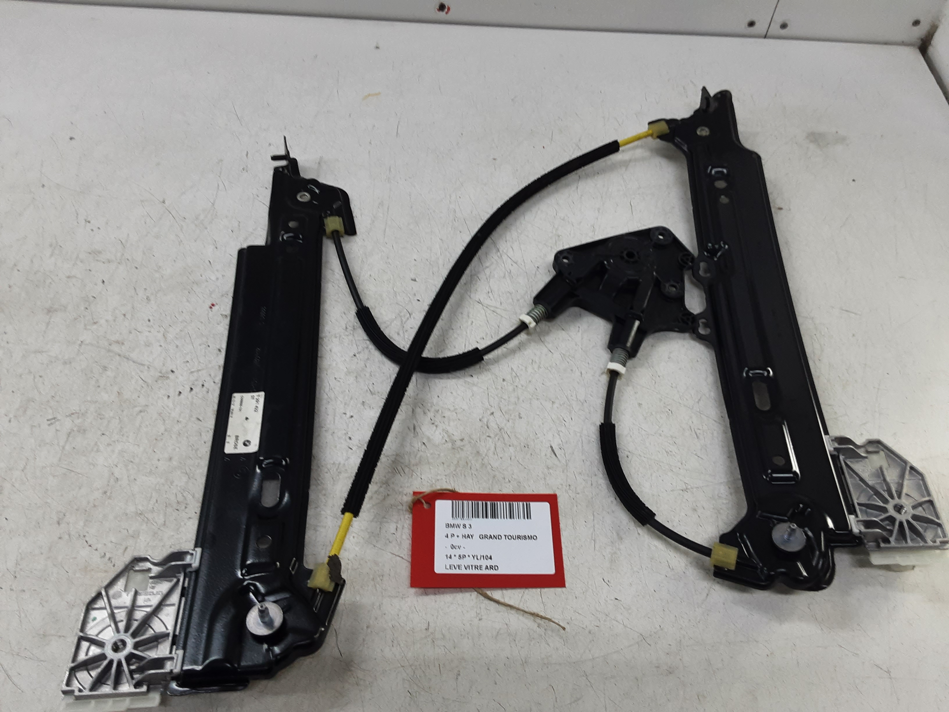 RUITMECHANISME ACHTER RECHTS Bmw 3 GT F34 05/13 - 19 RUITMECHANISME ACHTER RECHTS Bmw 3 GT F34 05/13 - 19