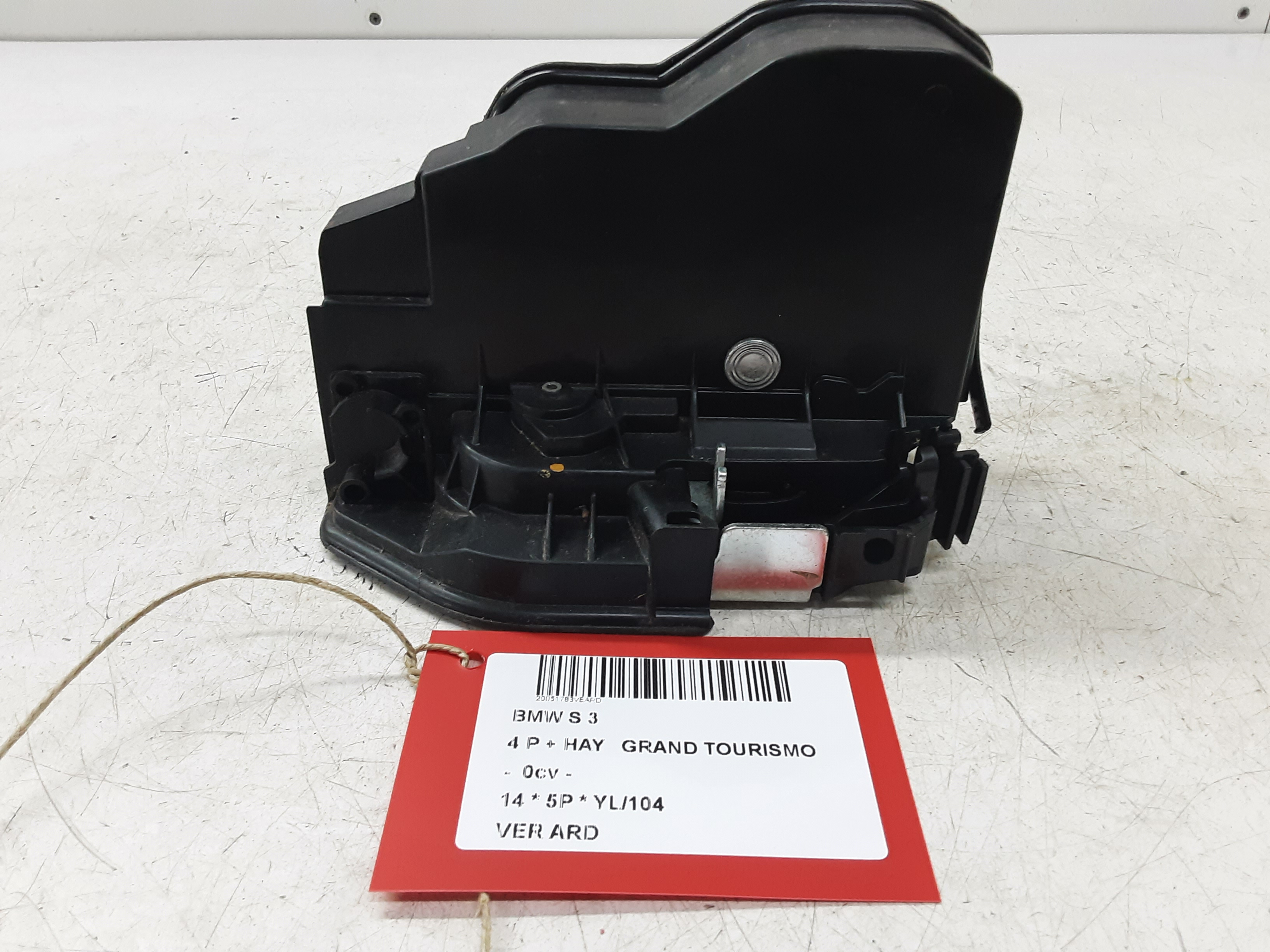 VERROUILLAGE DE PORTE ARRIERE DROITE Bmw 3 GT F34 05/13 - 19 VERROUILLAGE DE PORTE ARRIERE DROITE Bmw 3 GT F34 05/13 - 19
