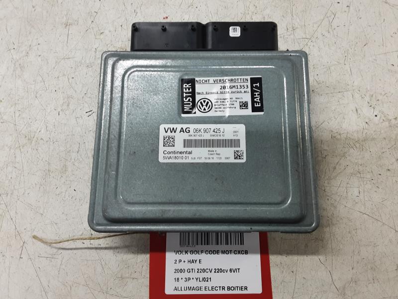 ONTSTEKINGSMODULE Vw GOLF VII 1/17 - 2/20 FaceLift