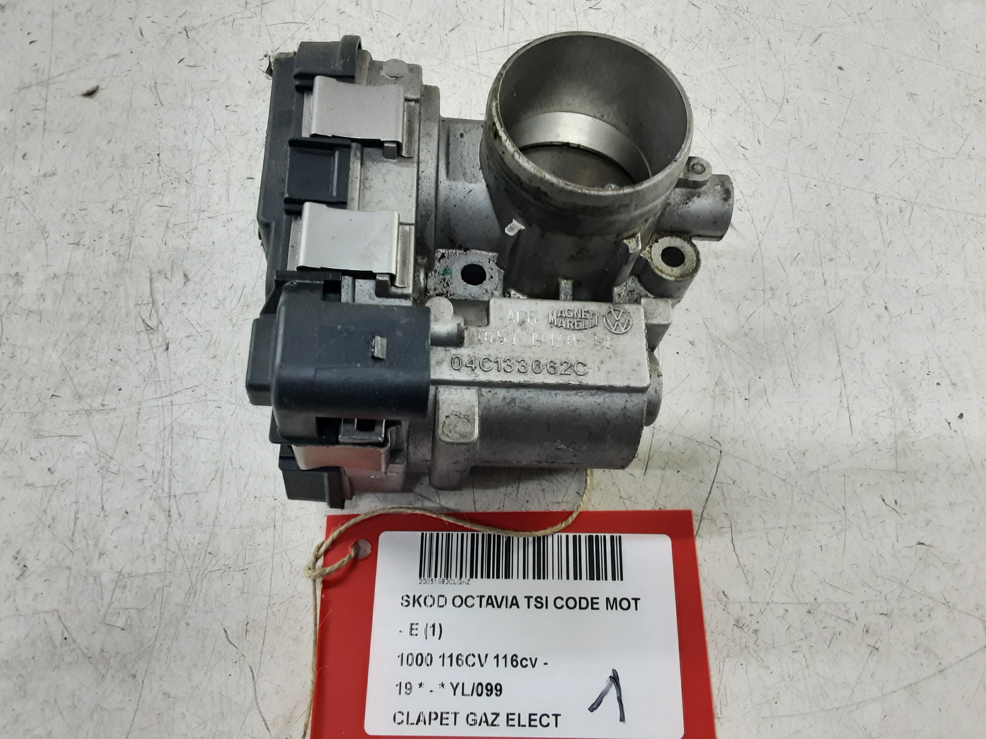 CLAPET DE GAZ ELECTRIQUE Skoda OCTAVIA (5E) FaceLift 3/17 - 20