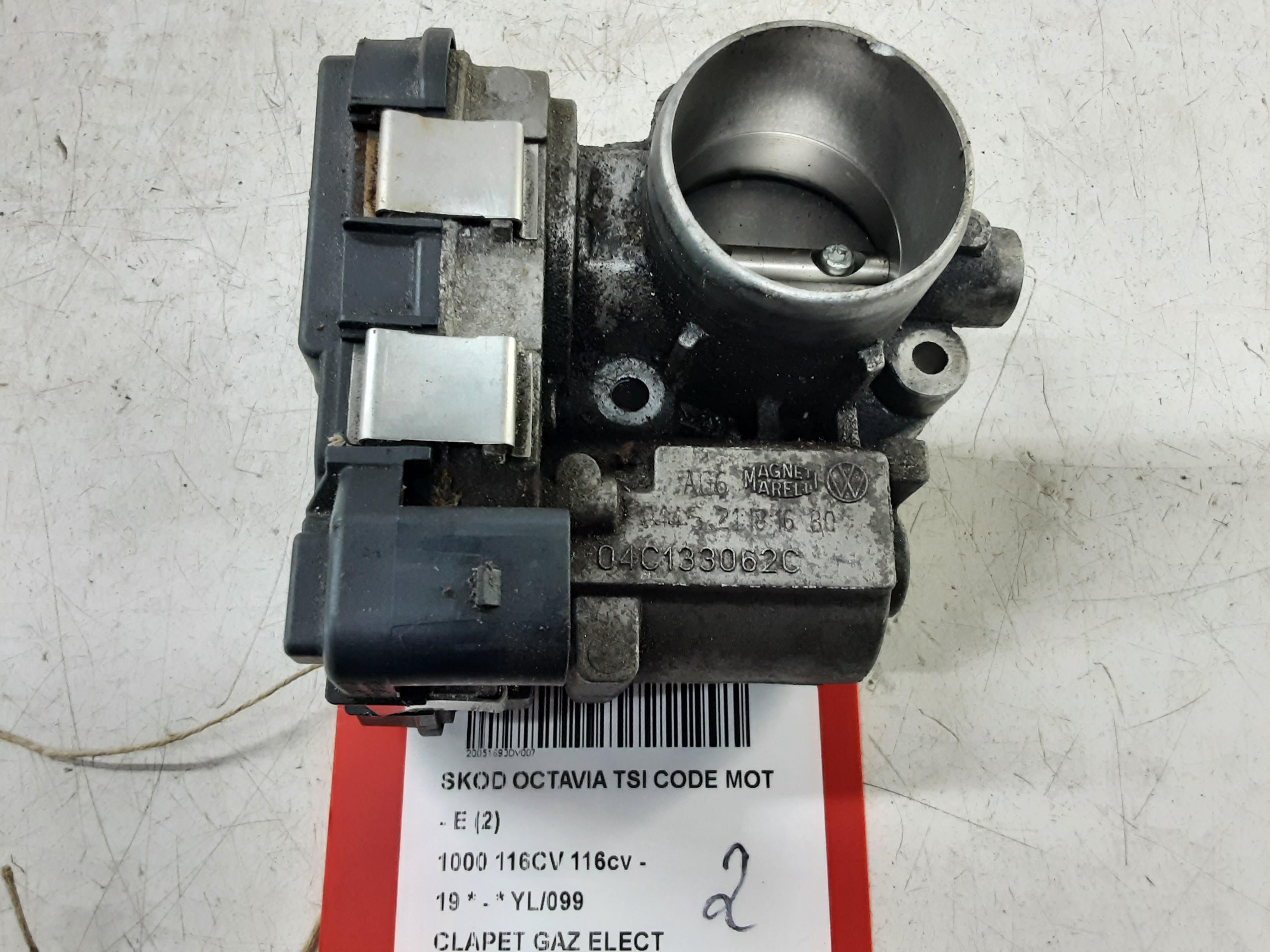 CLAPET DE GAZ ELECTRIQUE Skoda OCTAVIA (5E) FaceLift 3/17 - 20