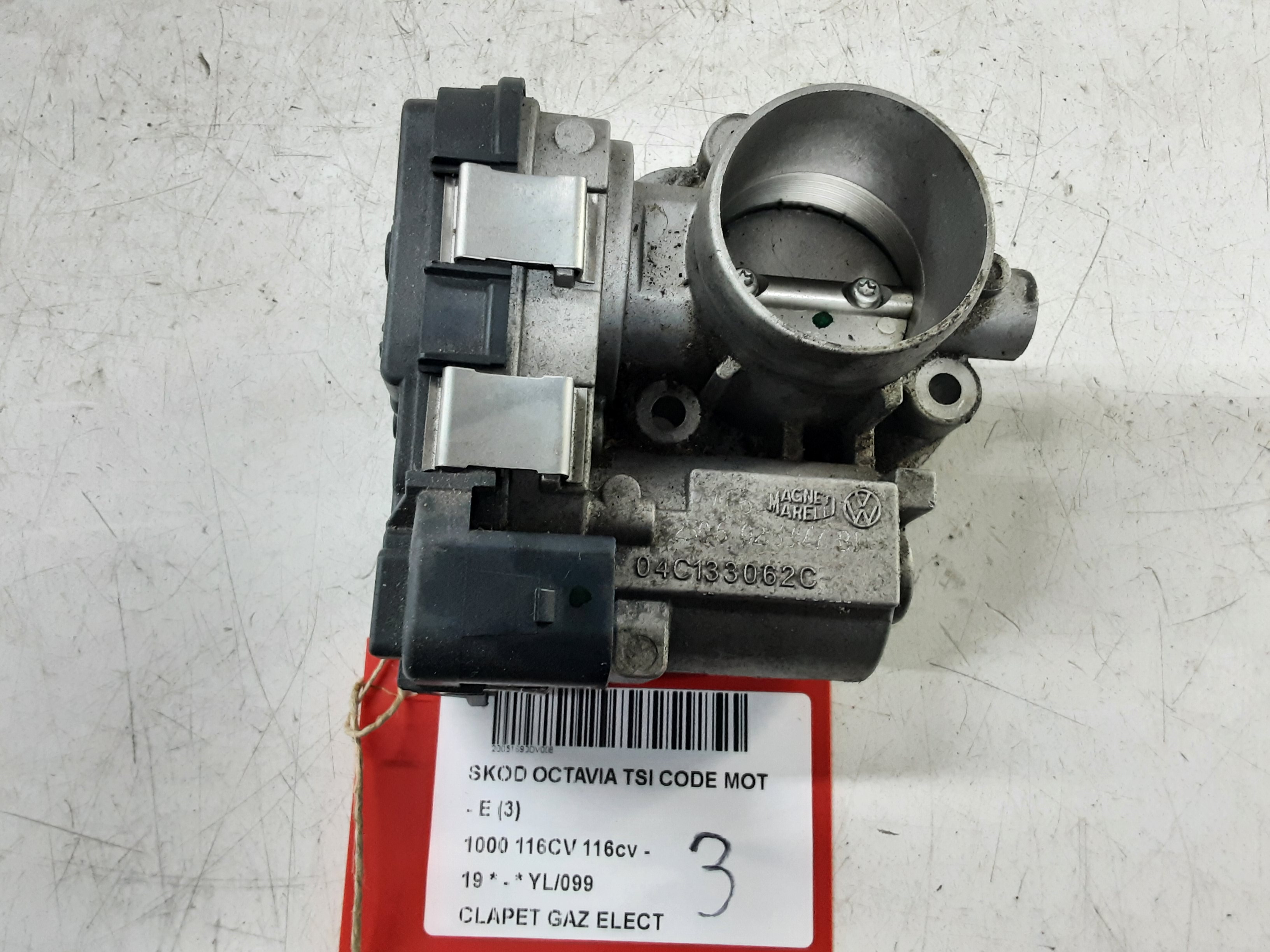 CLAPET DE GAZ ELECTRIQUE Skoda OCTAVIA (5E) FaceLift 3/17 - 20