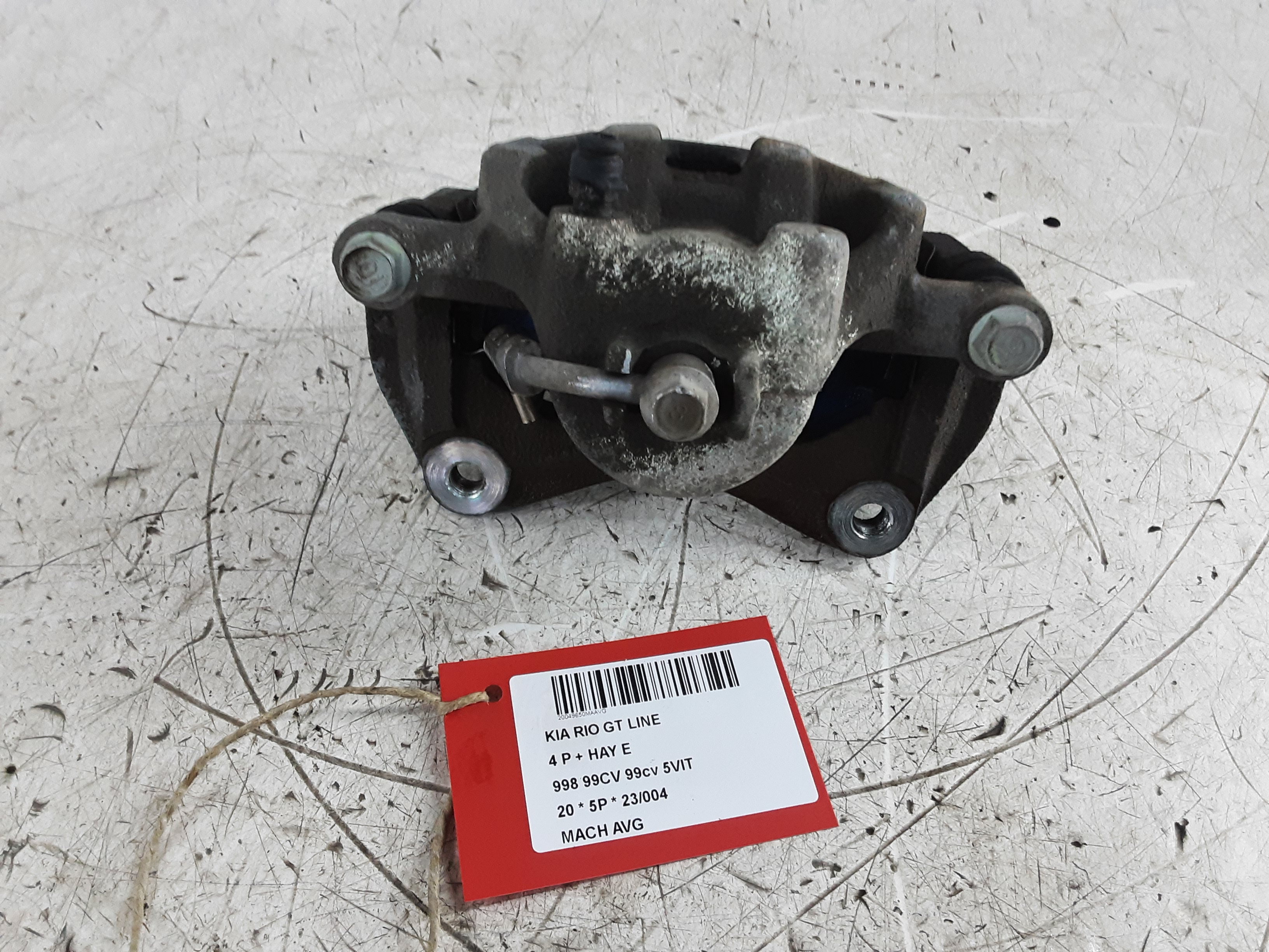 REMKLAUW VOOR LINKS Kia RIO 01/17+ REMKLAUW VOOR LINKS Kia RIO 01/17+