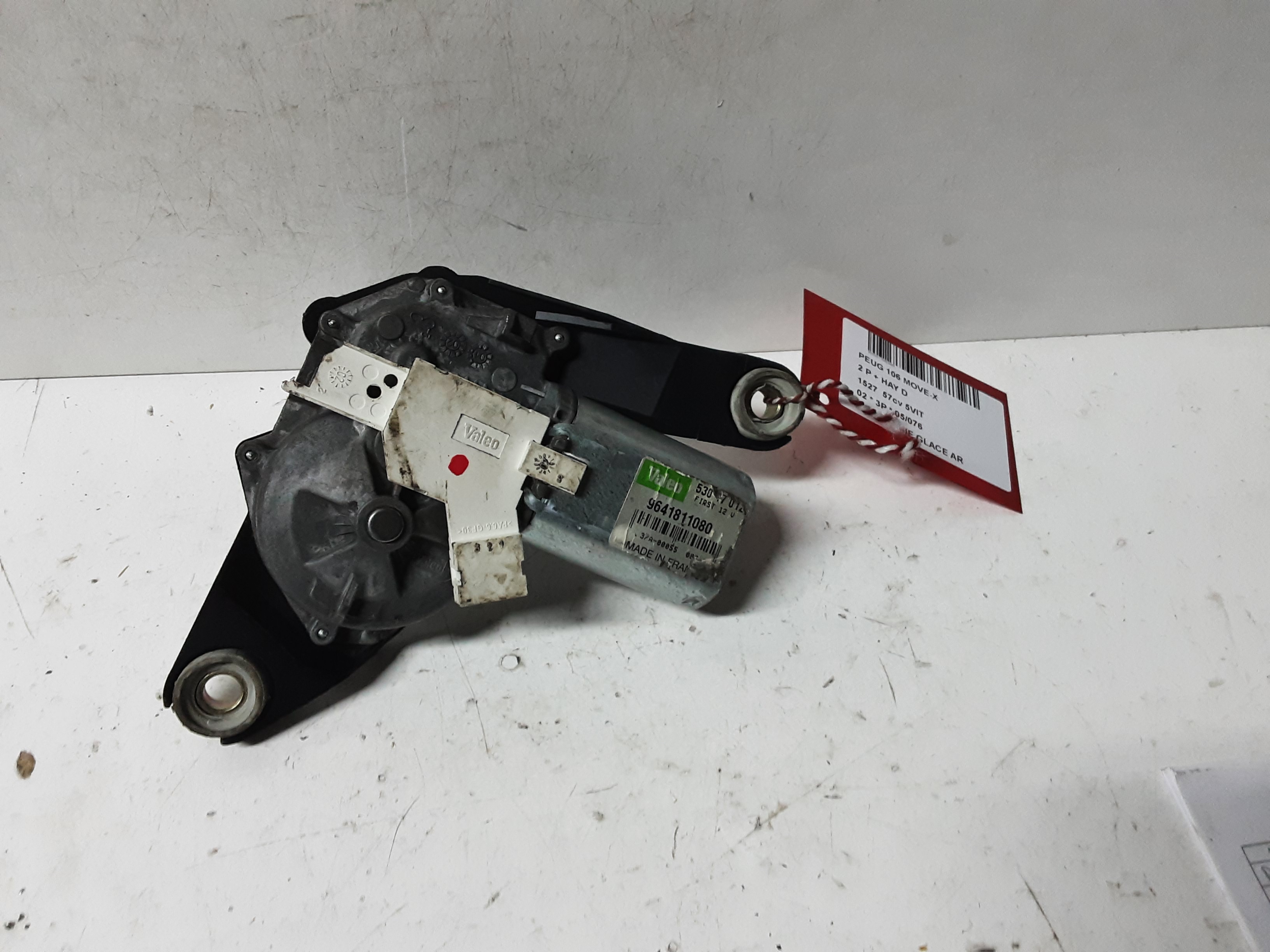 RUITENWISSERMOTOR ACHTER