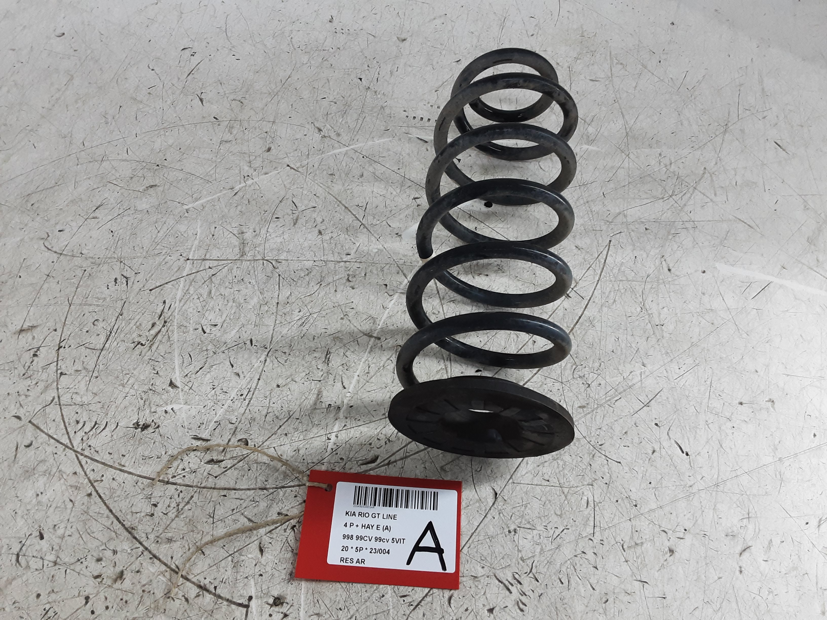 RESSORT ARRIERE Kia RIO 01/17+ RESSORT ARRIERE Kia RIO 01/17+