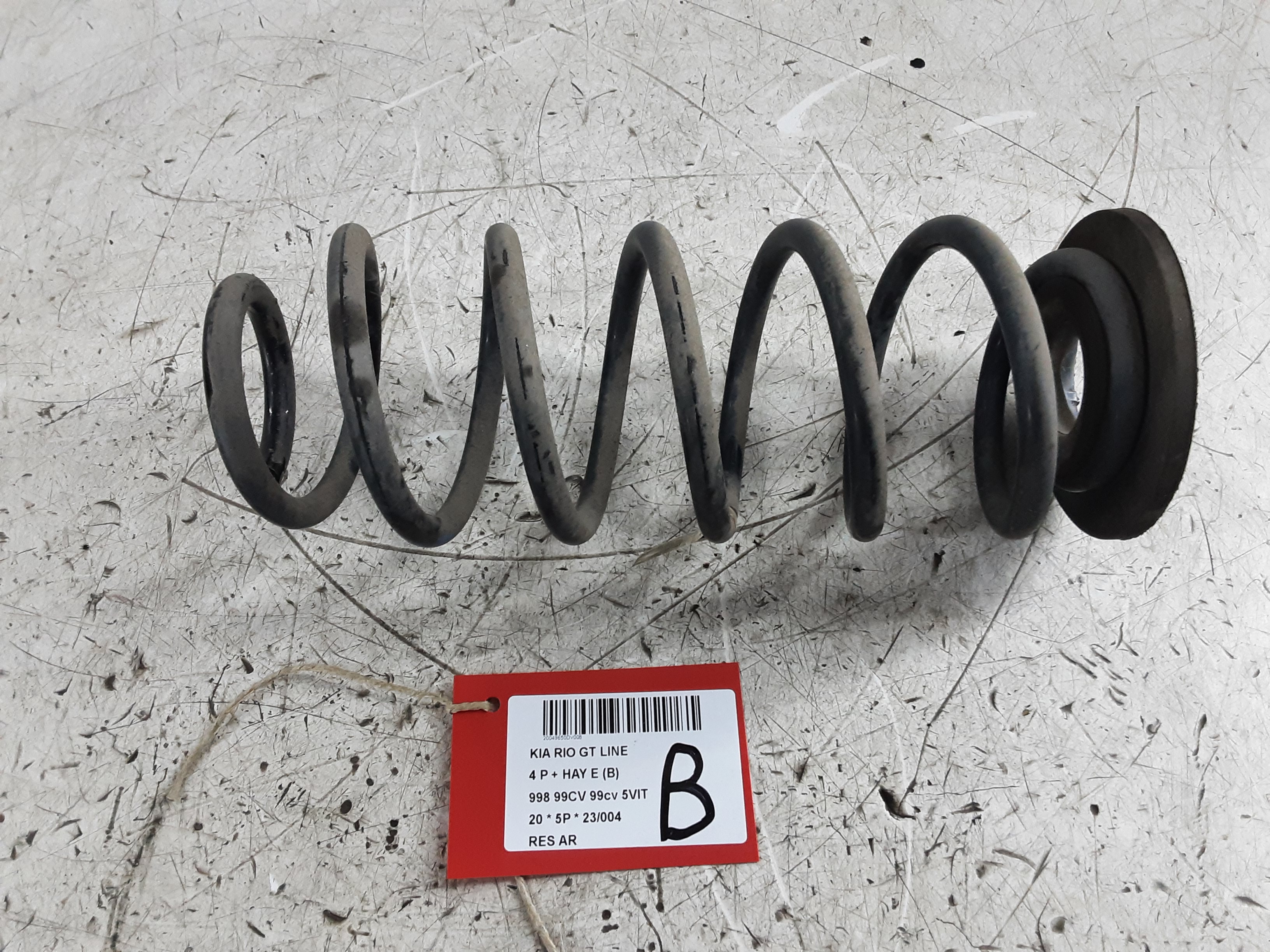 RESSORT ARRIERE Kia RIO 01/17+ RESSORT ARRIERE Kia RIO 01/17+