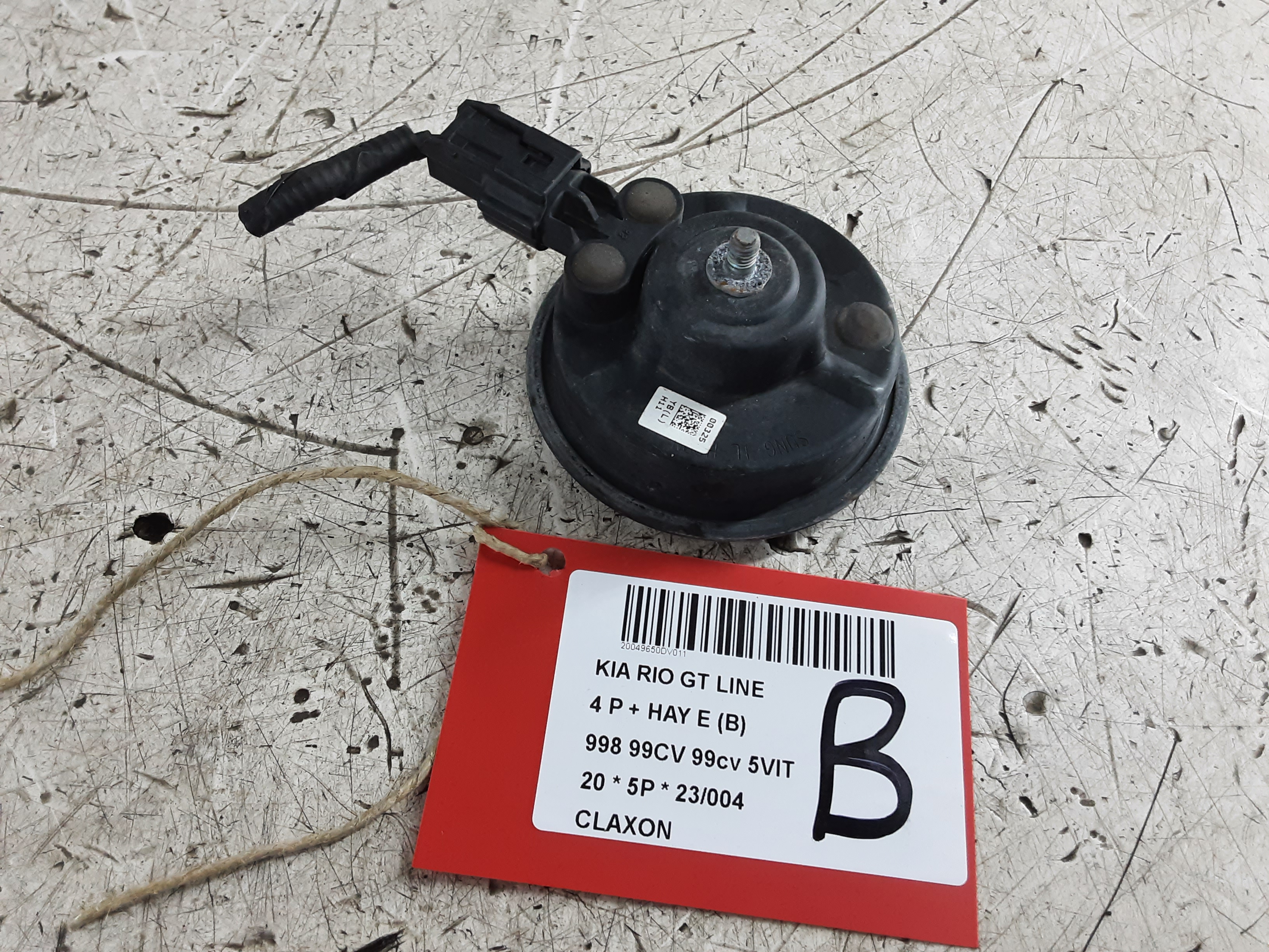 KLAXON Kia RIO 01/17+ KLAXON Kia RIO 01/17+