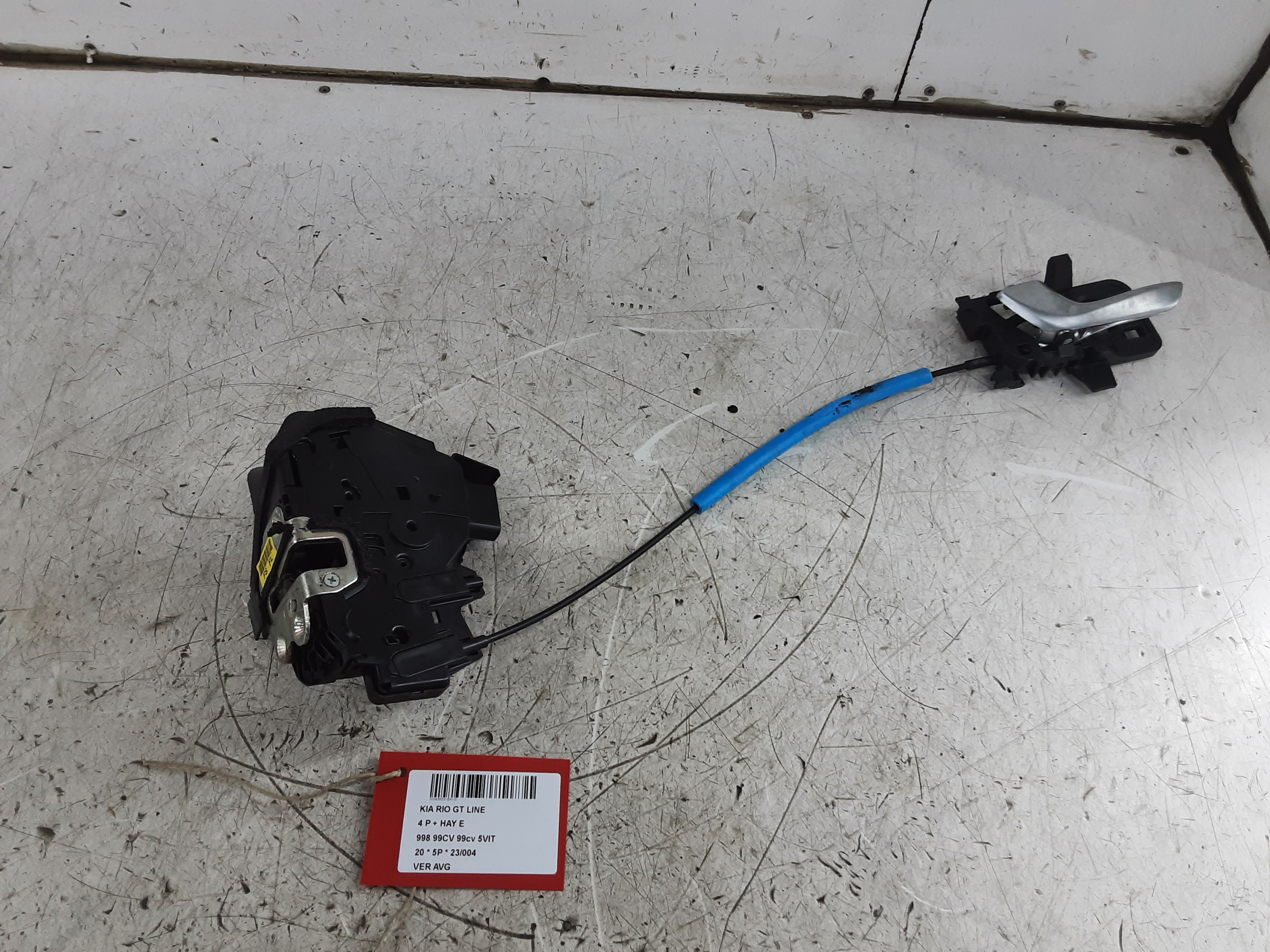 VERROUILLAGE DE PORTE AVANT GAUCHE Kia RIO 01/17+ VERROUILLAGE DE PORTE AVANT GAUCHE Kia RIO 01/17+