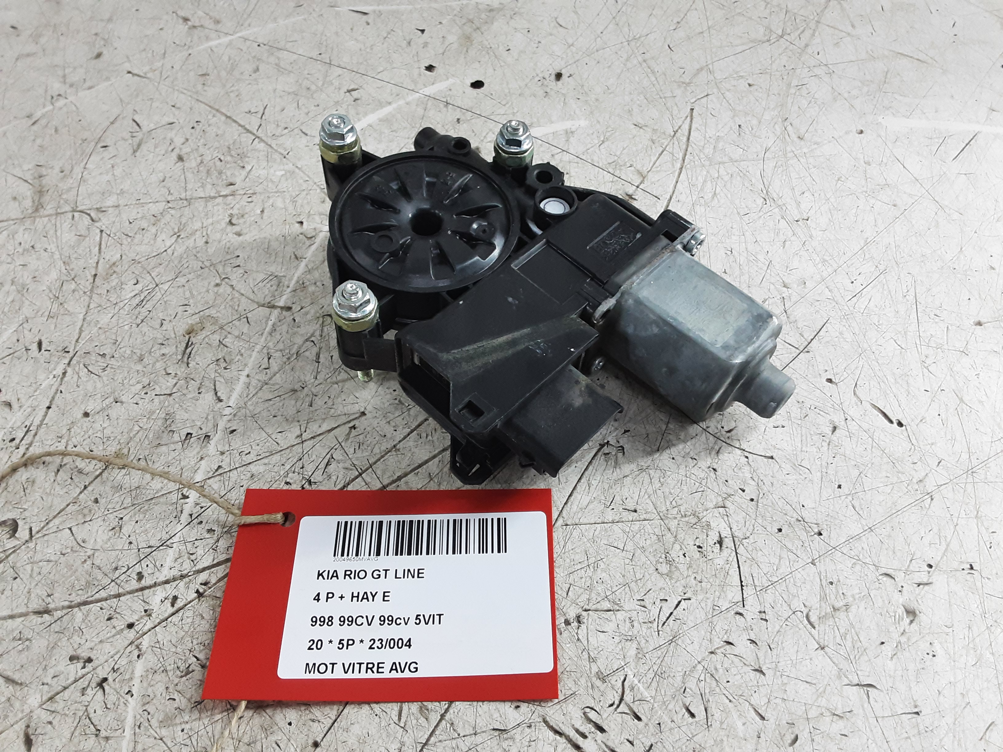 MOTEUR DE VITRE DE PORTE AVANT GAUCHE Kia RIO 01/17+