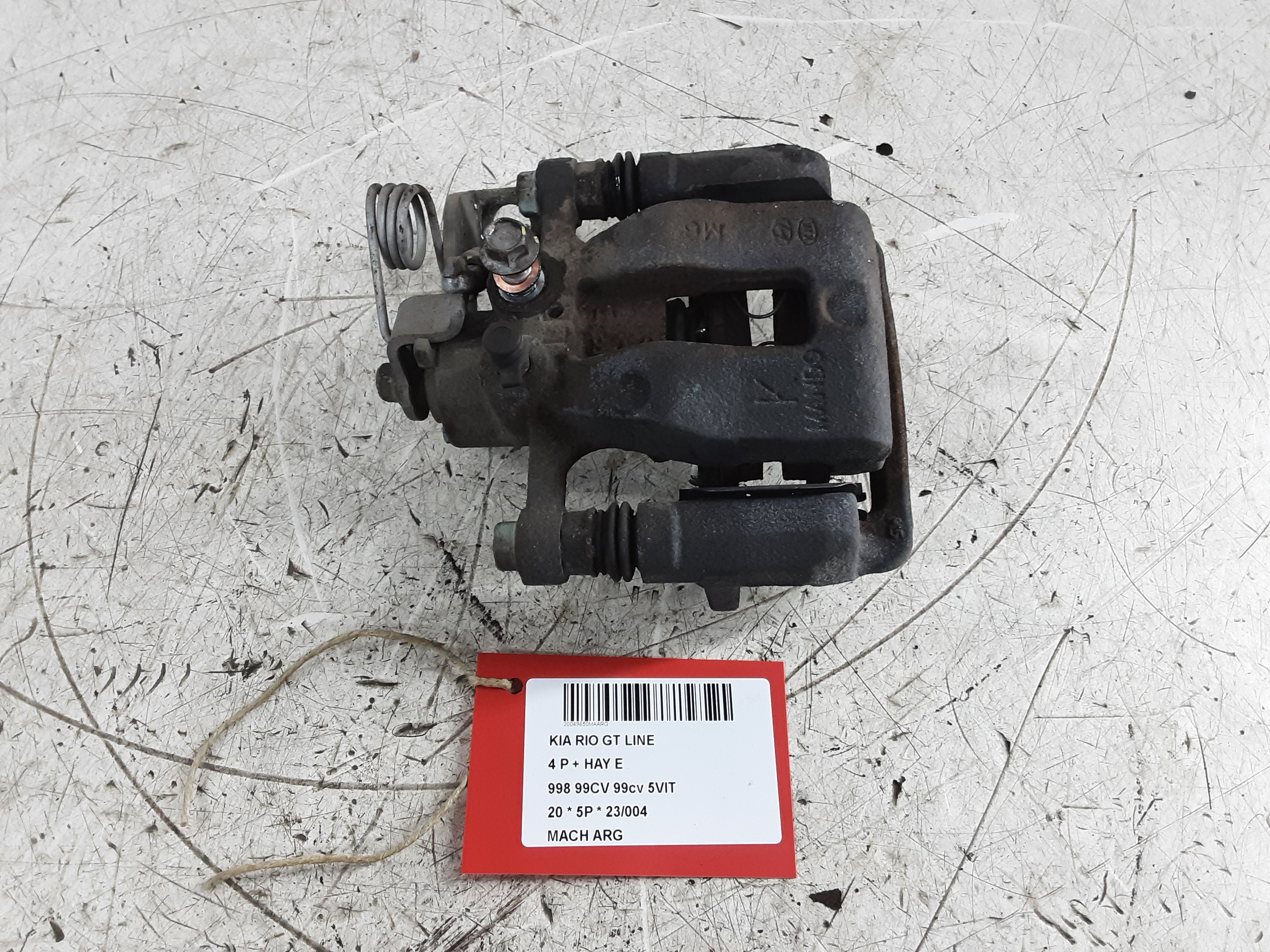 REMKLAUW ACHTER LINKS Kia RIO 01/17+ REMKLAUW ACHTER LINKS Kia RIO 01/17+