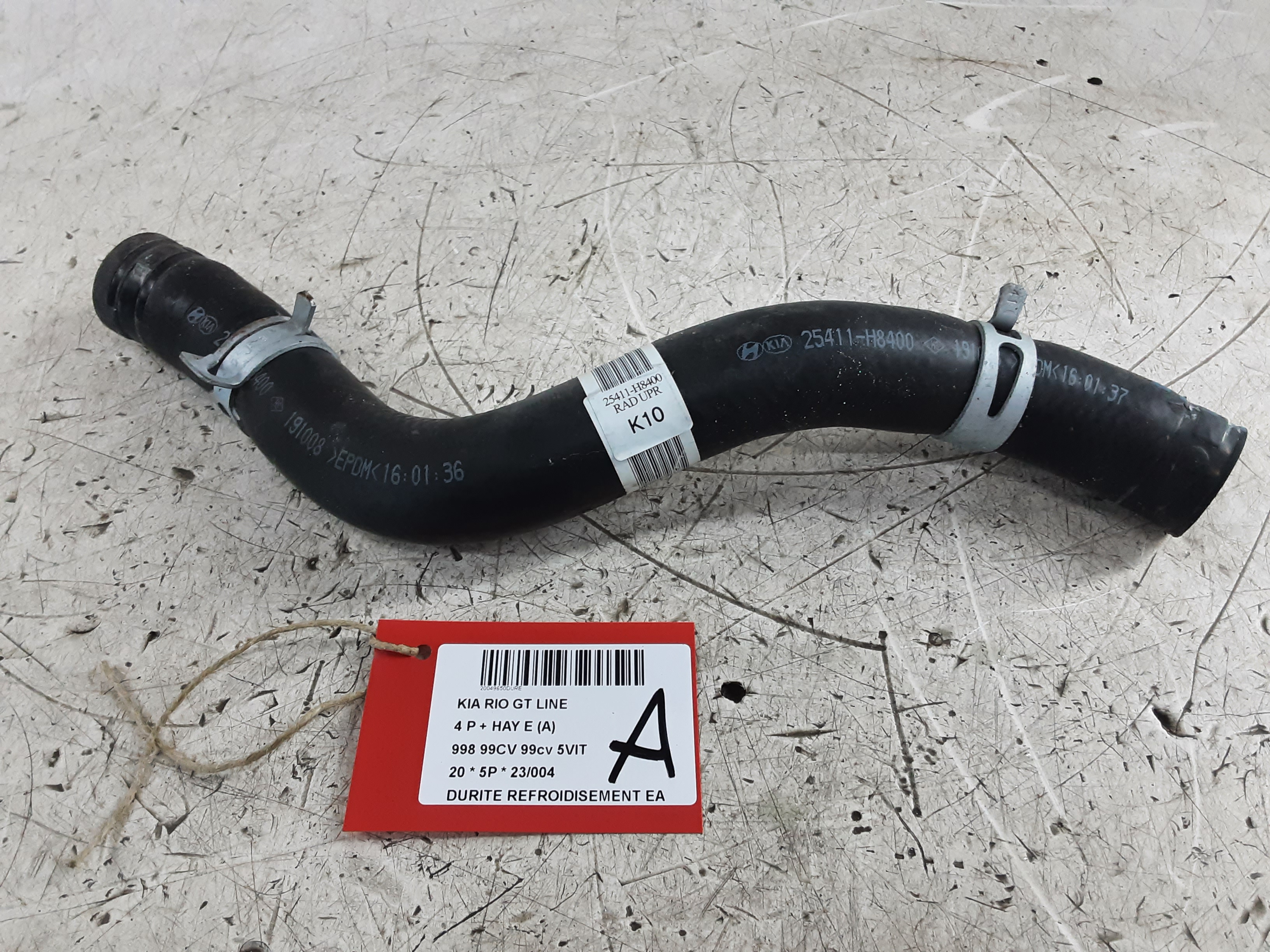 KOELER SLANG Kia RIO 01/17+