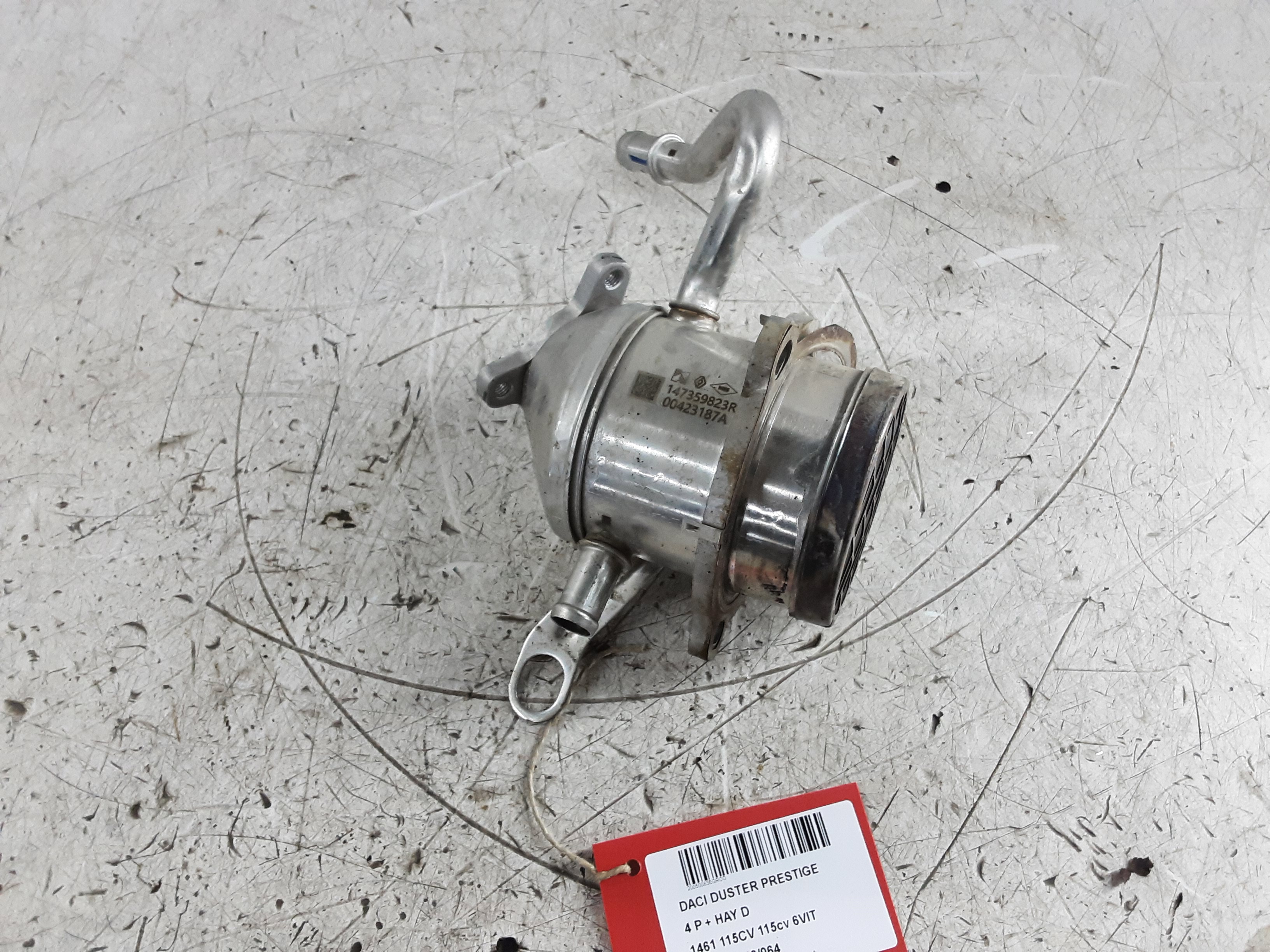 EGR KOELER Dacia DUSTER 1/18+