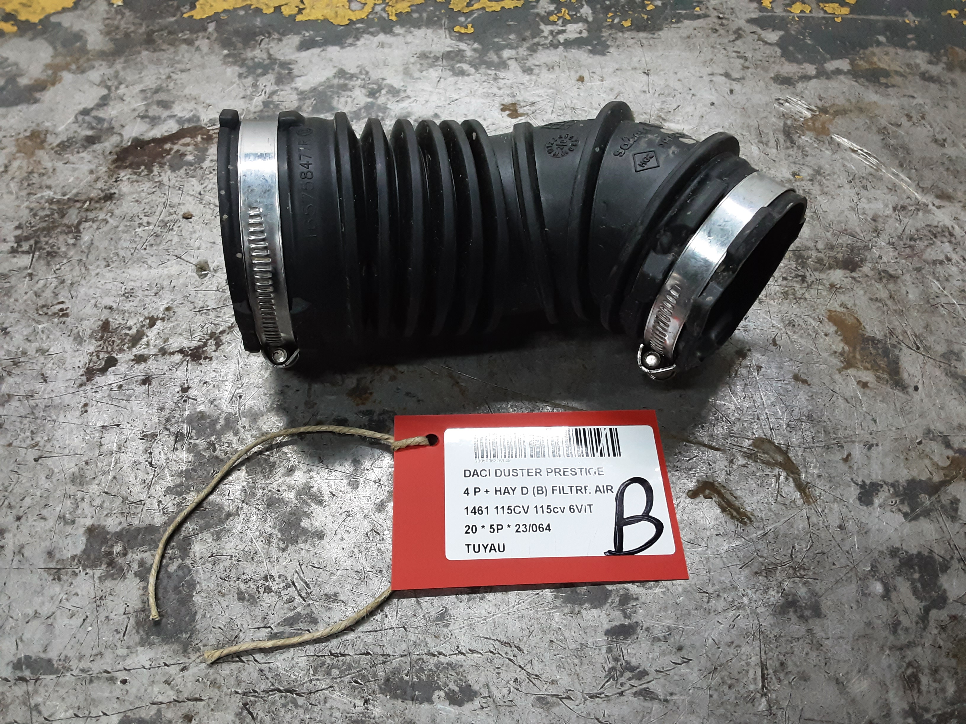 TUYAU Dacia DUSTER 1/18+