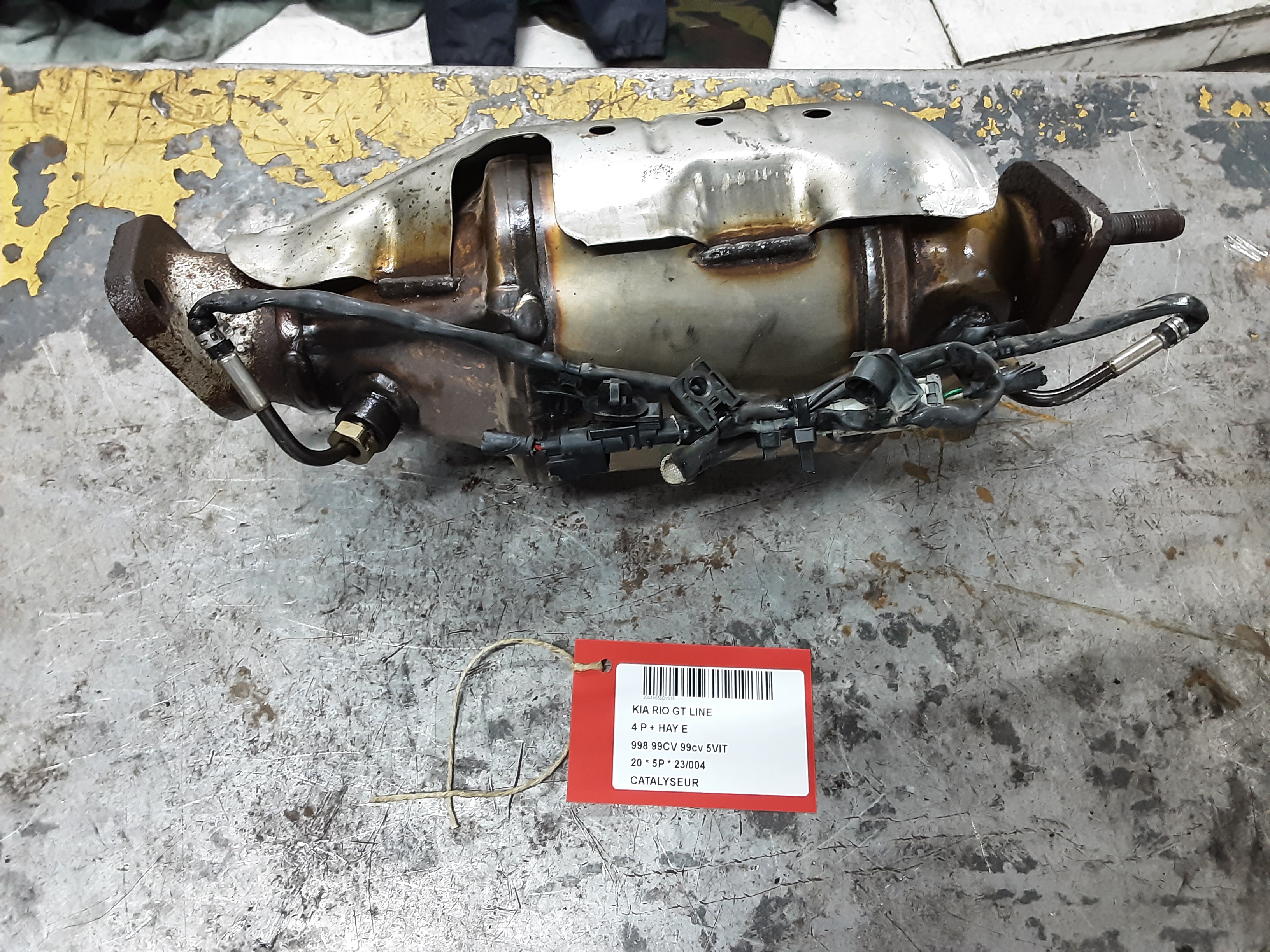CATALYSEUR Kia RIO 01/17+