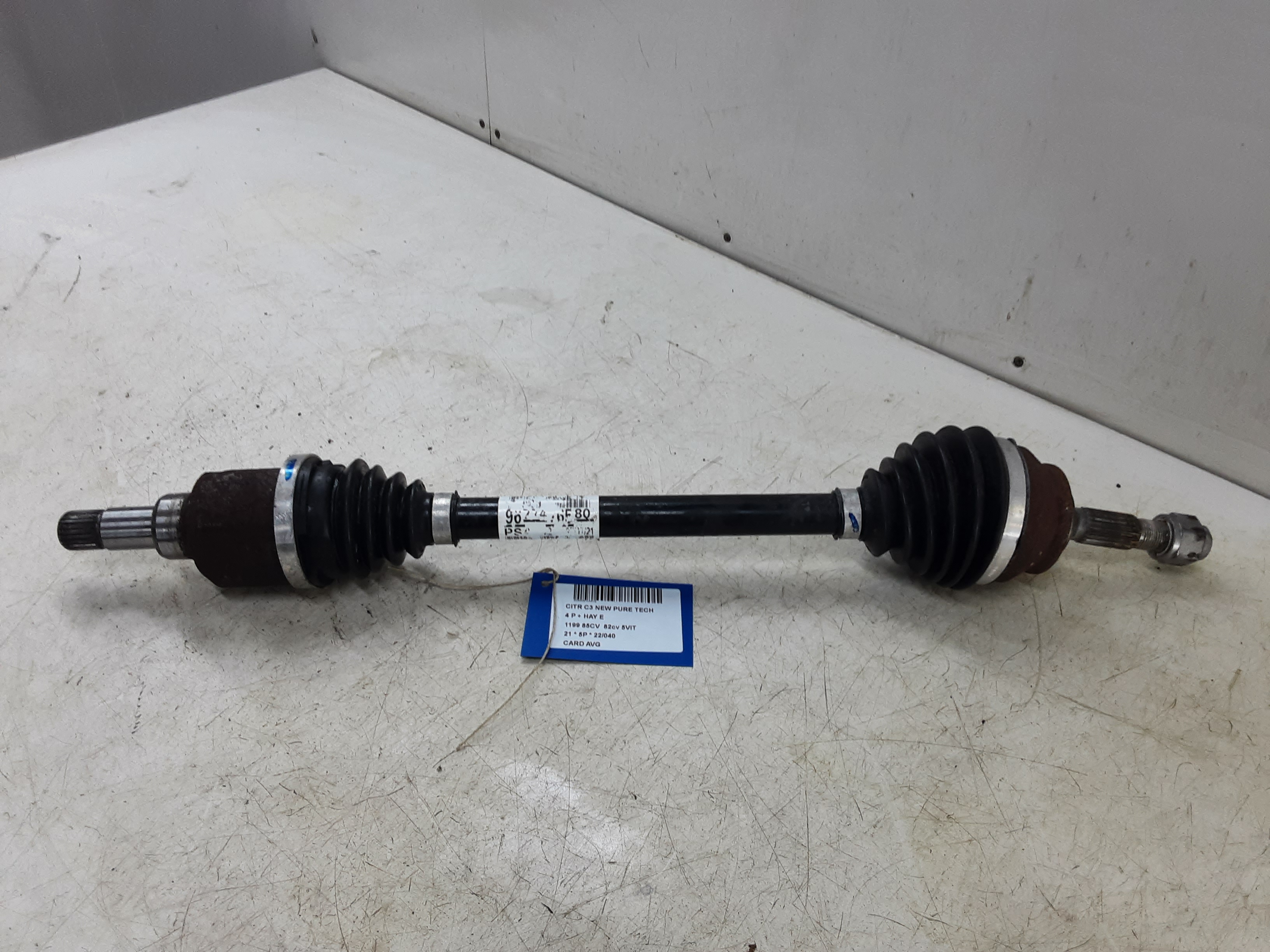 AANDRIJFAS VOOR LINKS Citroen C3 (III) 10/16-9/20