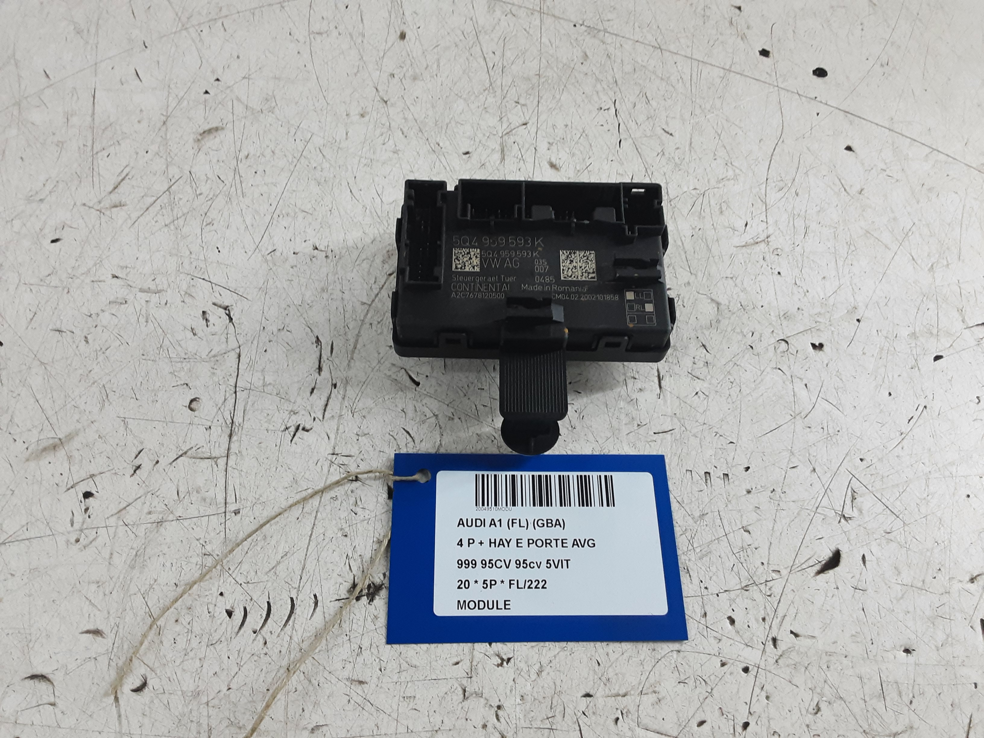 MODULE Audi A1 12/18+