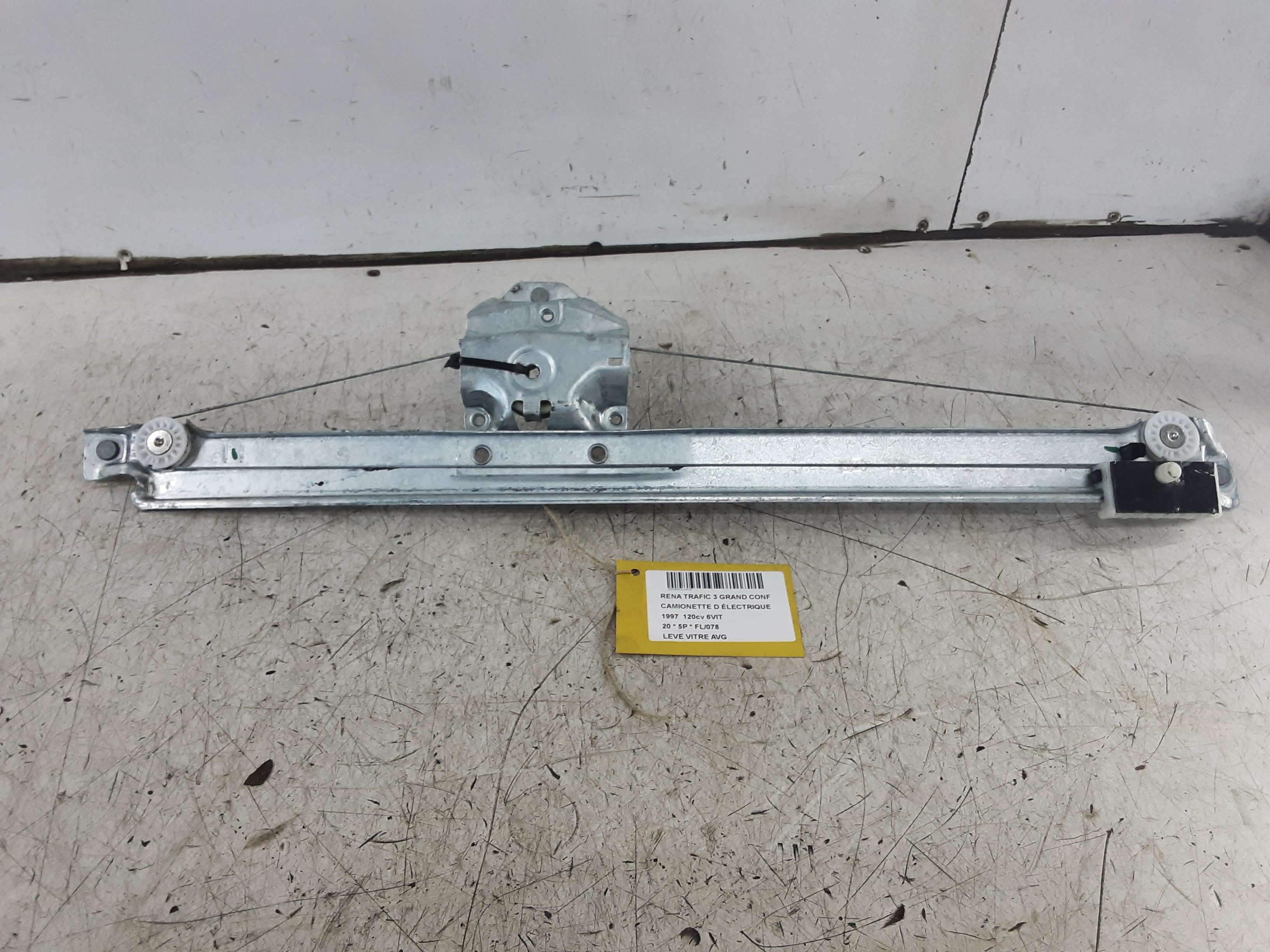 RUITMECHANISME VOOR LINKS Renault TRAFIC 6/14+