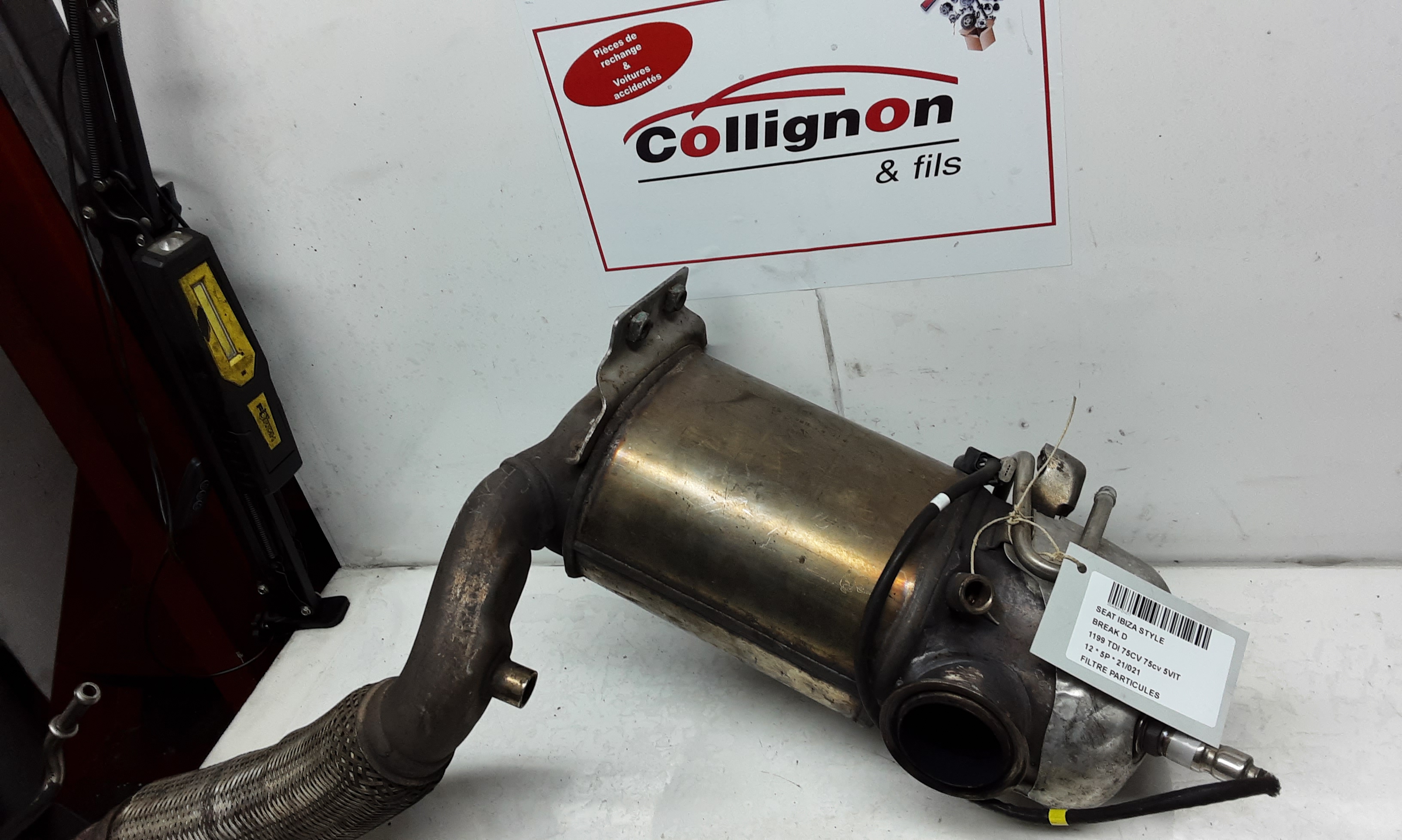 FILTRE A PARTICULES Seat IBIZA MK4 (6J) 4/12 - 7/2015