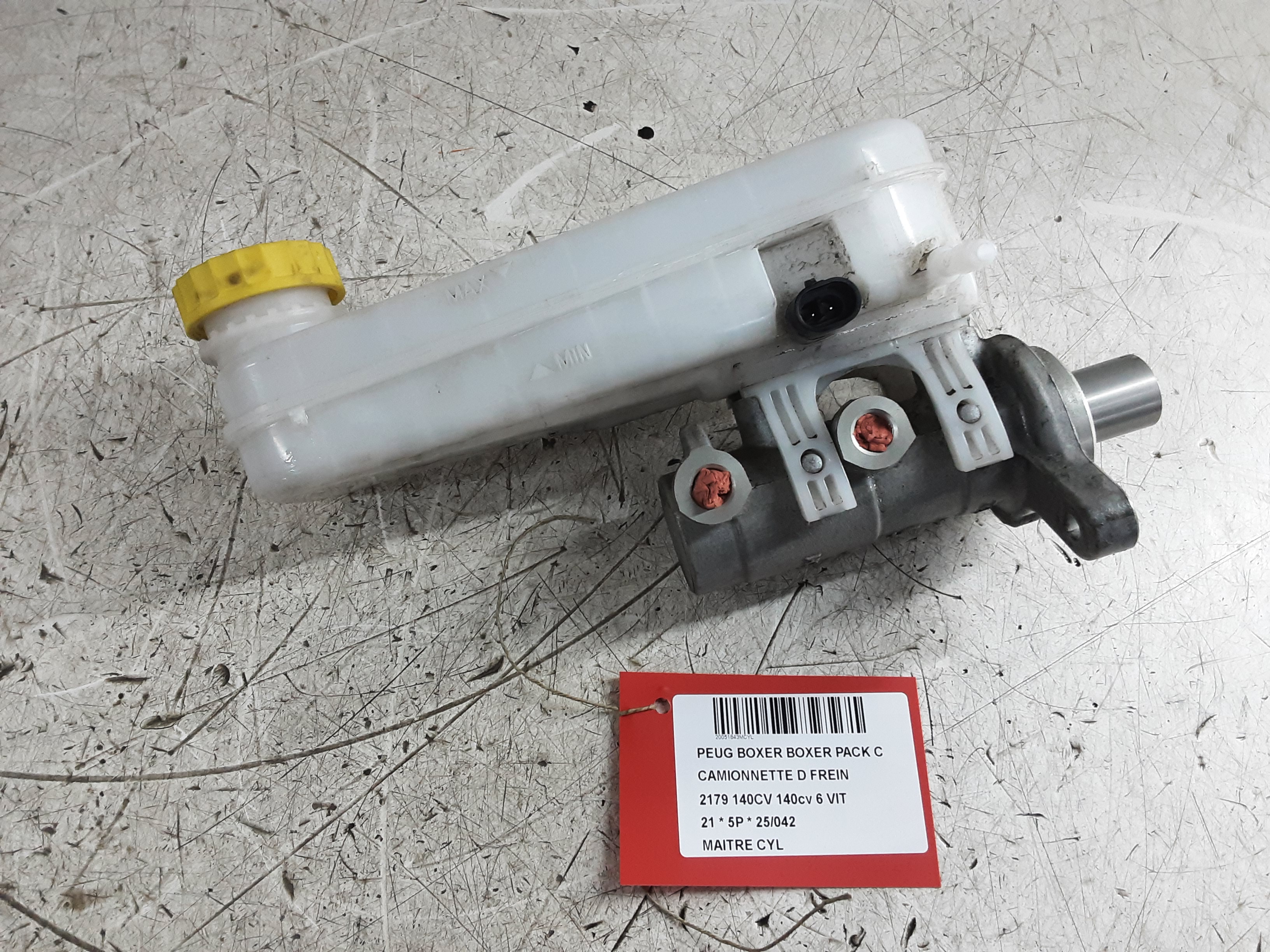 HOOFDREMCILINDER Peugeot BOXER 14+