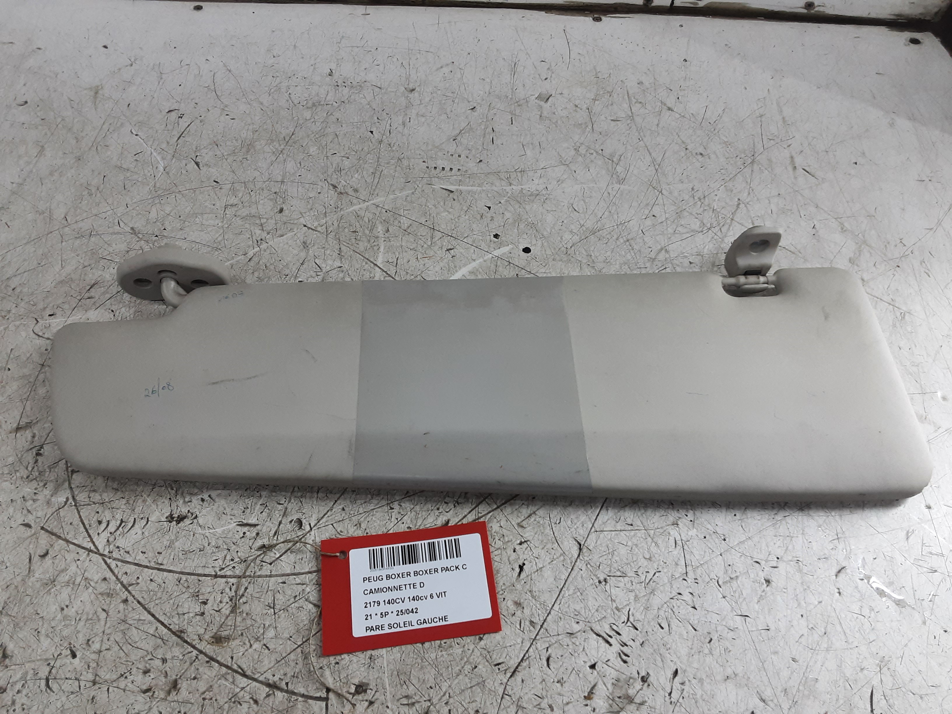 PARE-SOLEIL GAUCHE Peugeot BOXER 14+